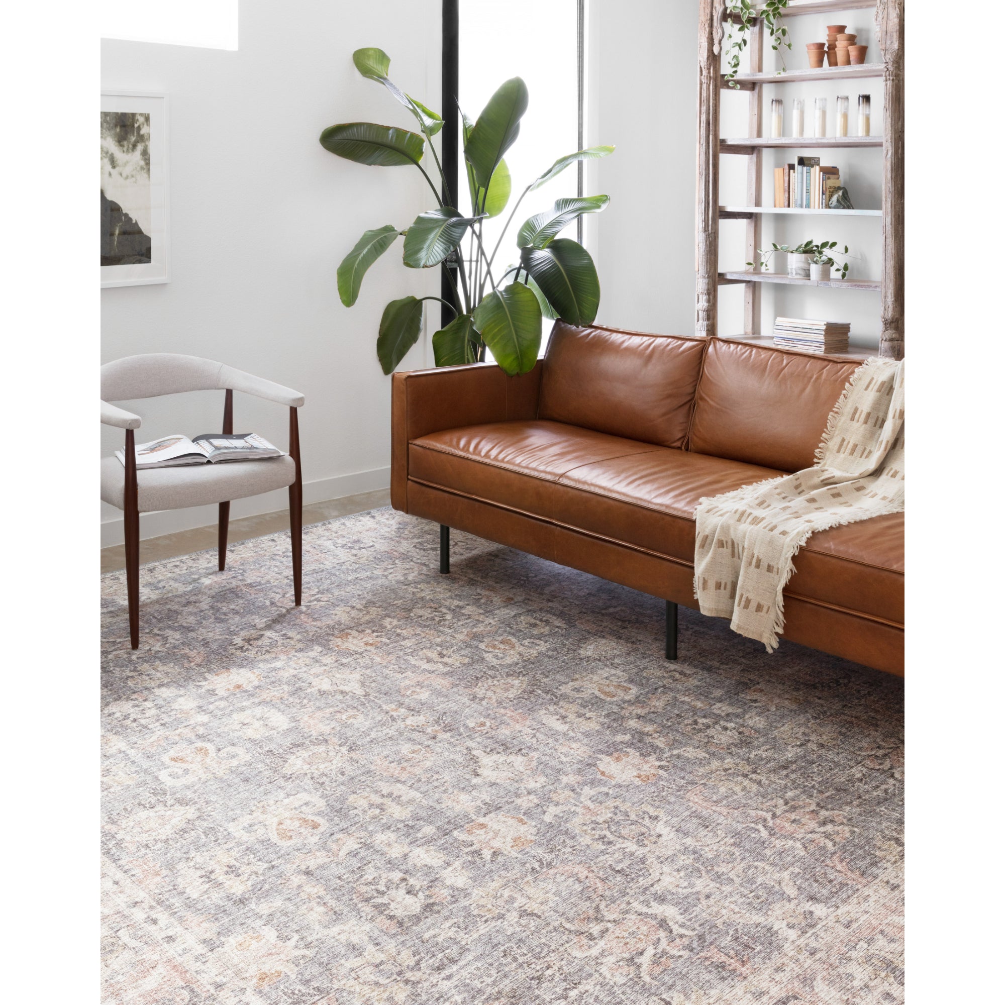 Loloi Skye Grey/Apricot Rug