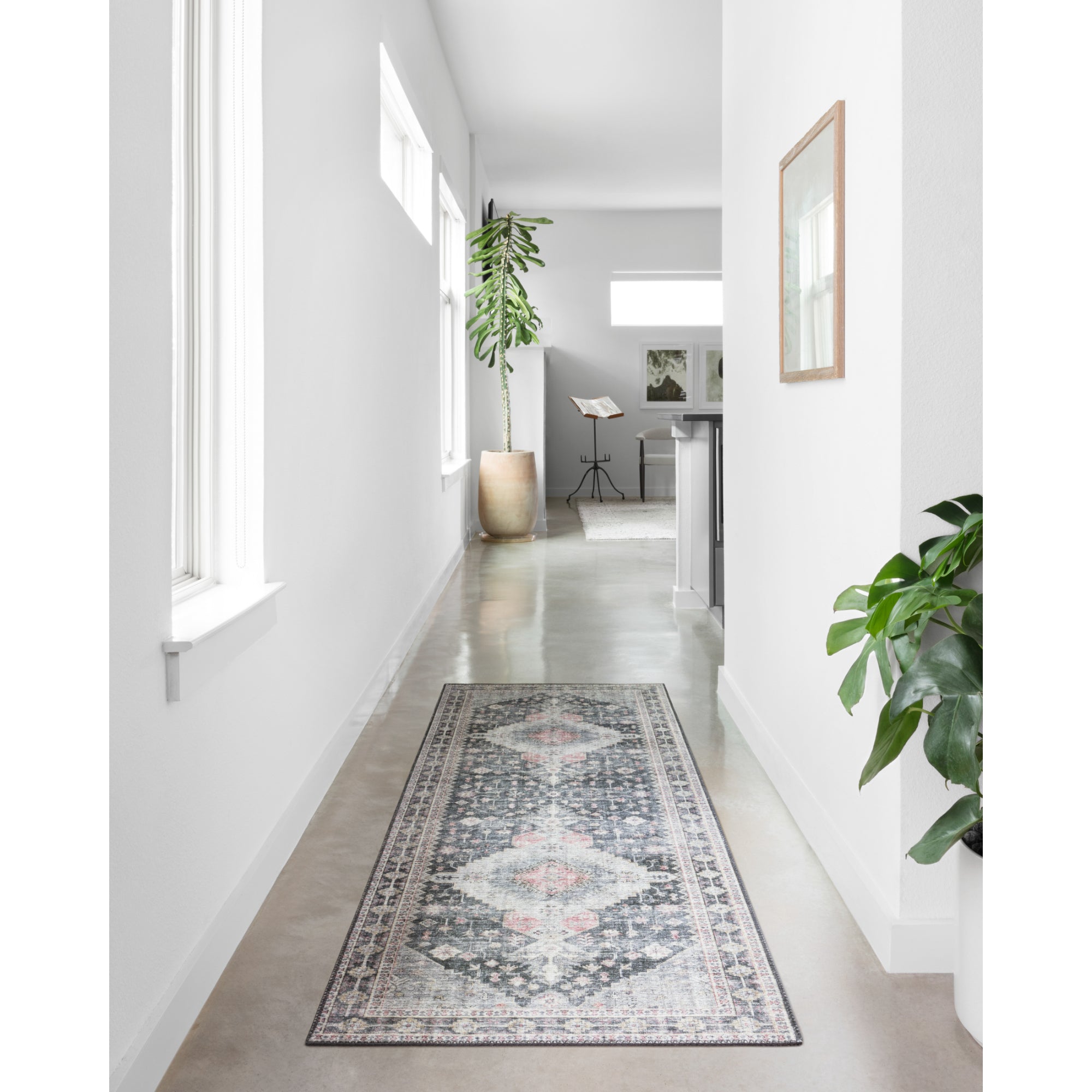 Loloi Skye Charcoal/Multi Rug