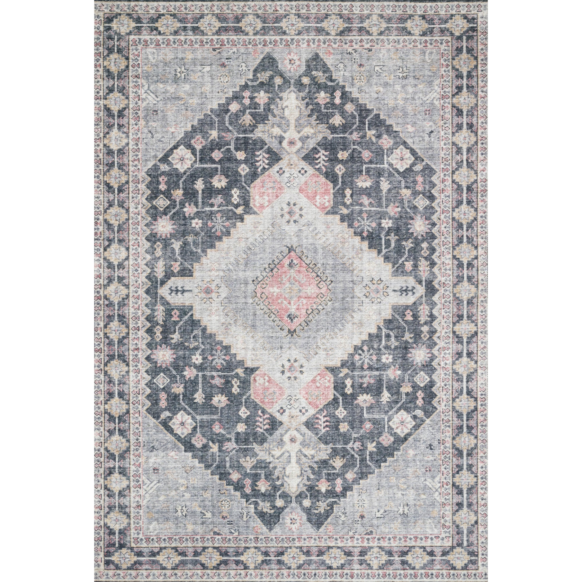 Loloi Skye Charcoal/Multi Rug