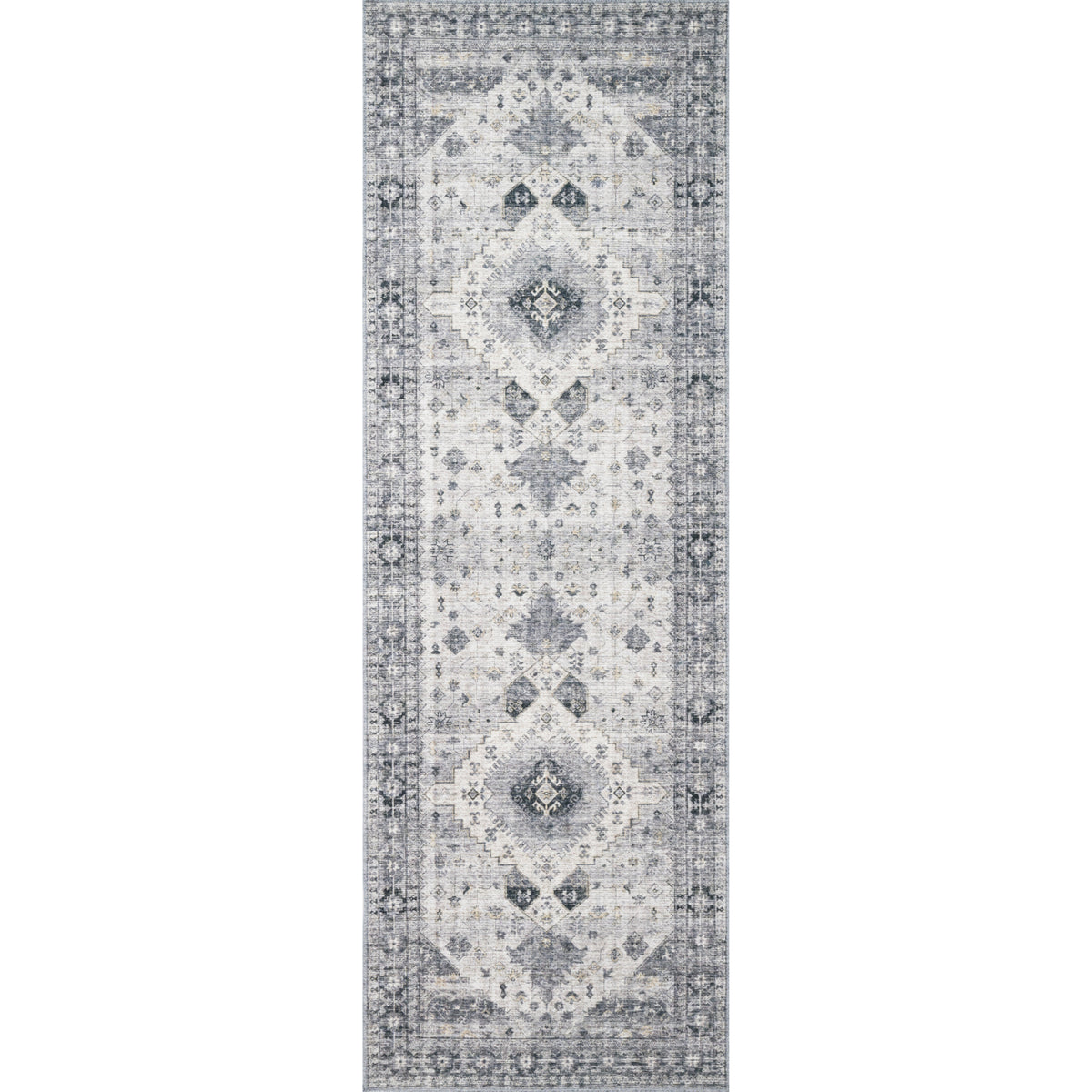 Loloi Skye Silver/Grey Rug by Loloi
