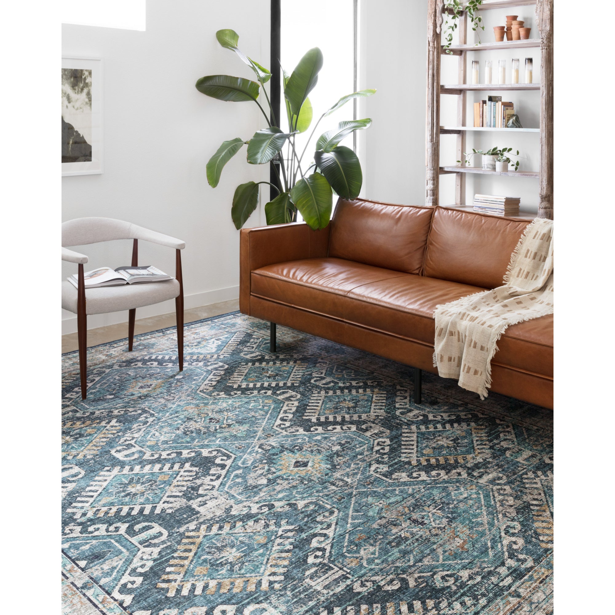 Loloi Skye Denim/Natural Rug