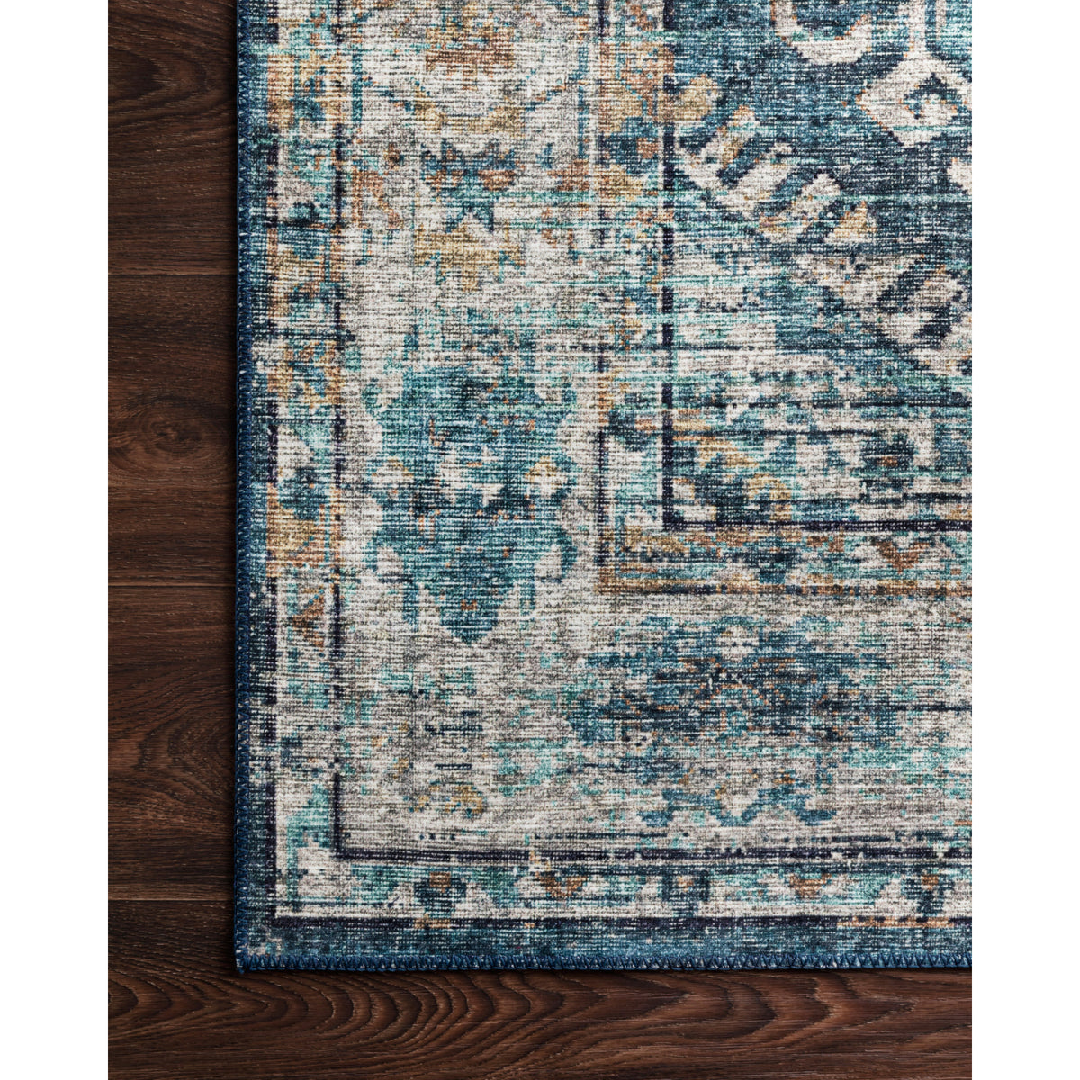 Loloi Skye Denim/Natural Rug by Loloi