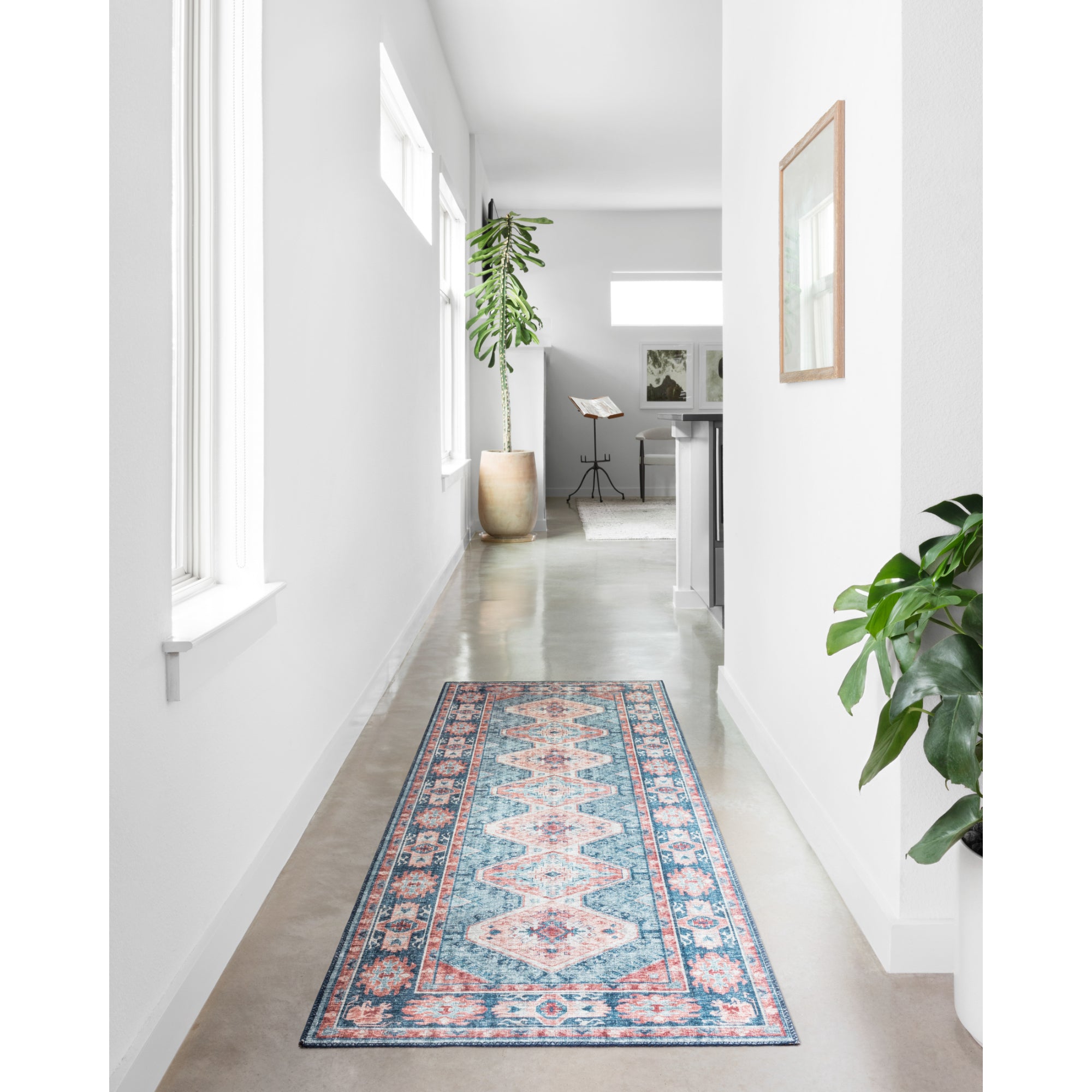 Loloi Skye Turquoise/Terracotta Rug