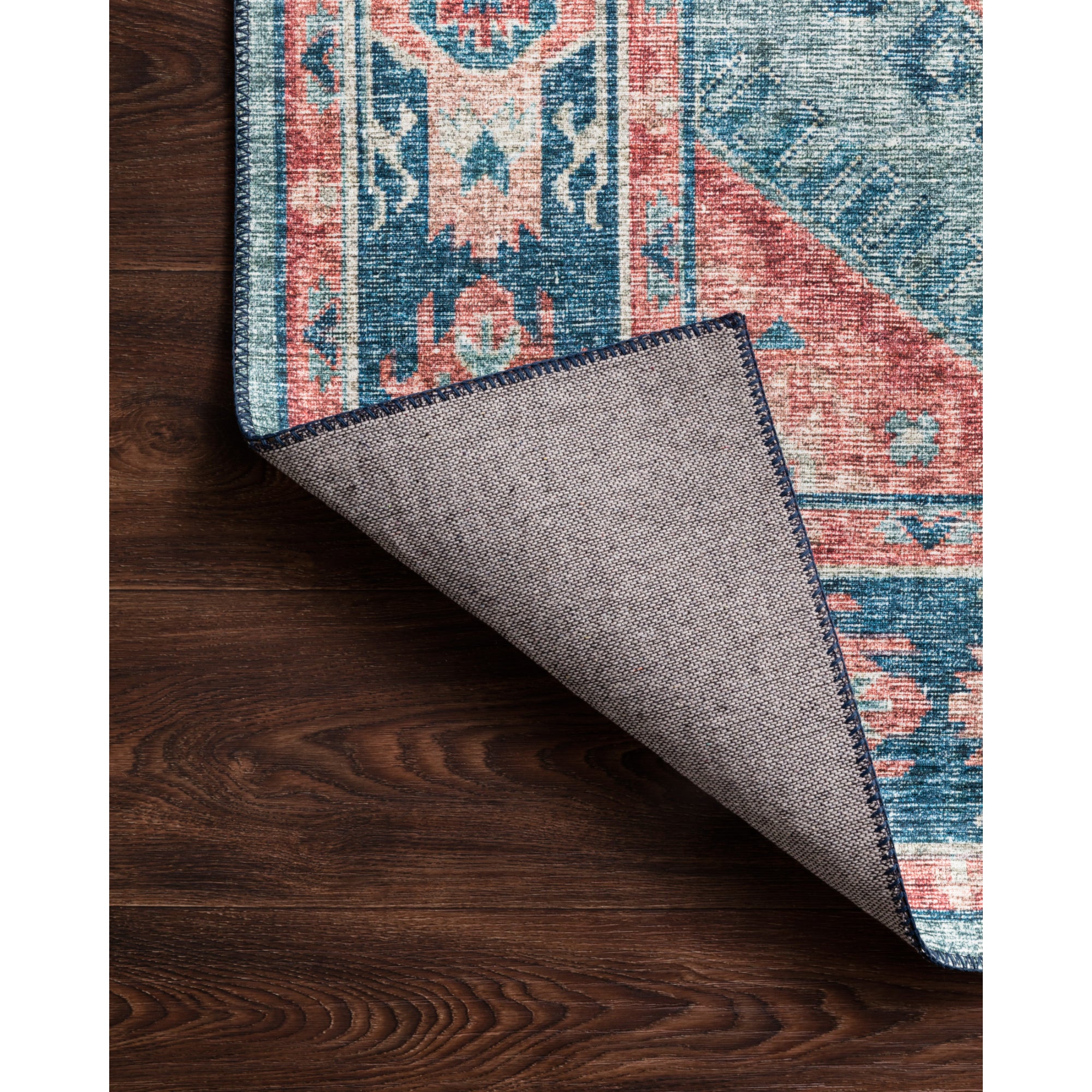Loloi Skye Turquoise/Terracotta Rug