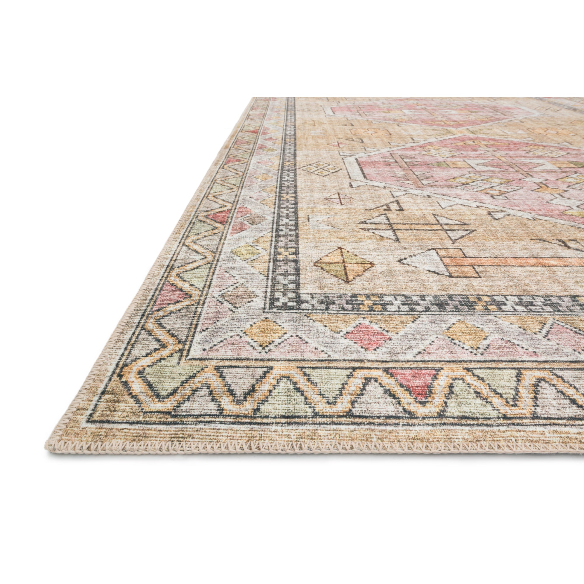 Loloi Skye Gold/Blush Rug