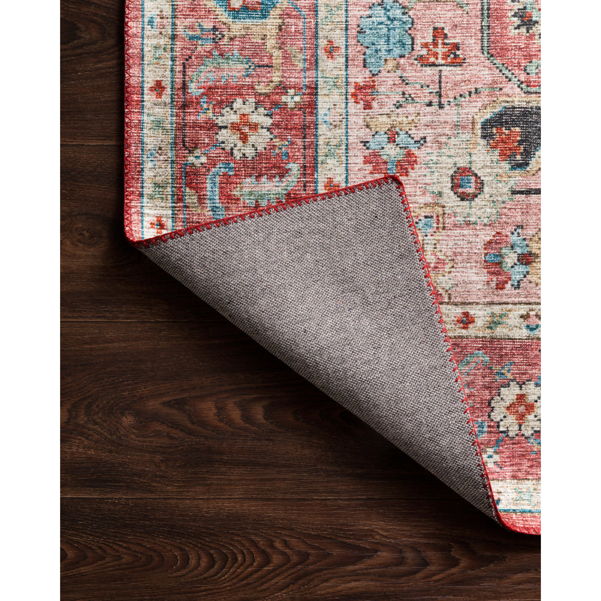 Loloi Skye Brick/Ocean Rug by Loloi