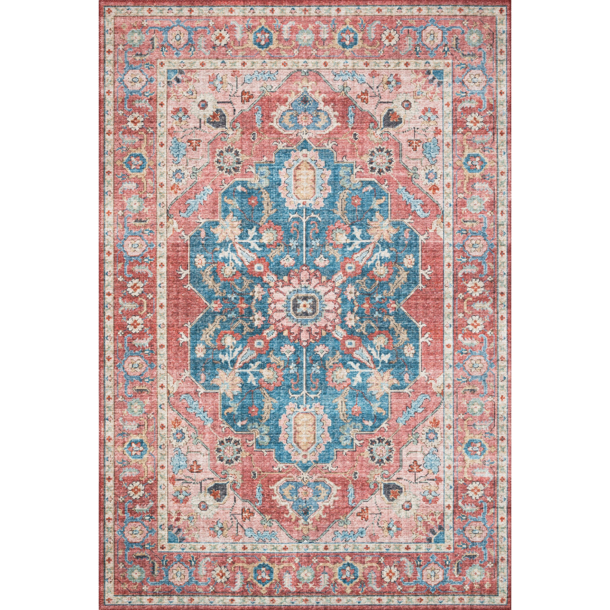 Loloi Skye Brick/Ocean Rug