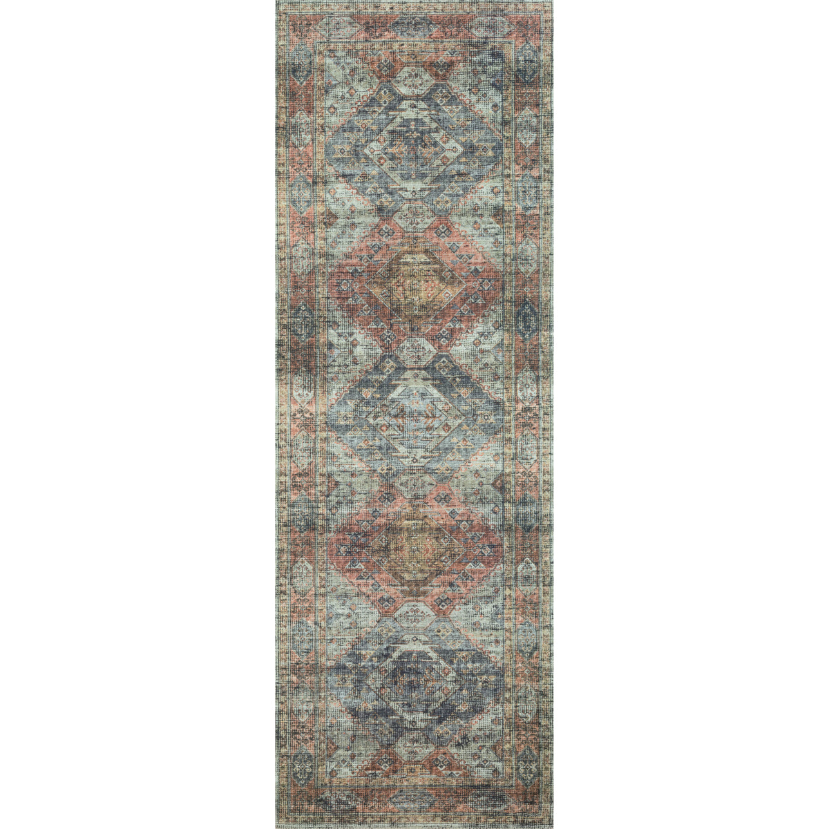 Loloi Skye Apricot/Mist Rug by Loloi