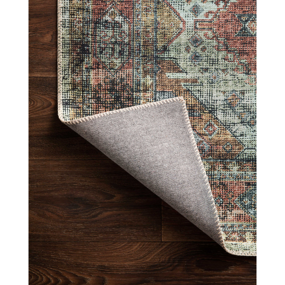 Loloi Skye Apricot/Mist Rug by Loloi