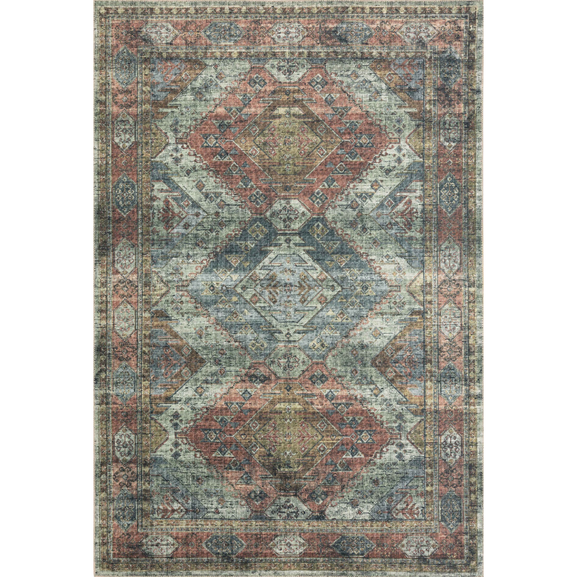 Loloi Skye Apricot/Mist Rug