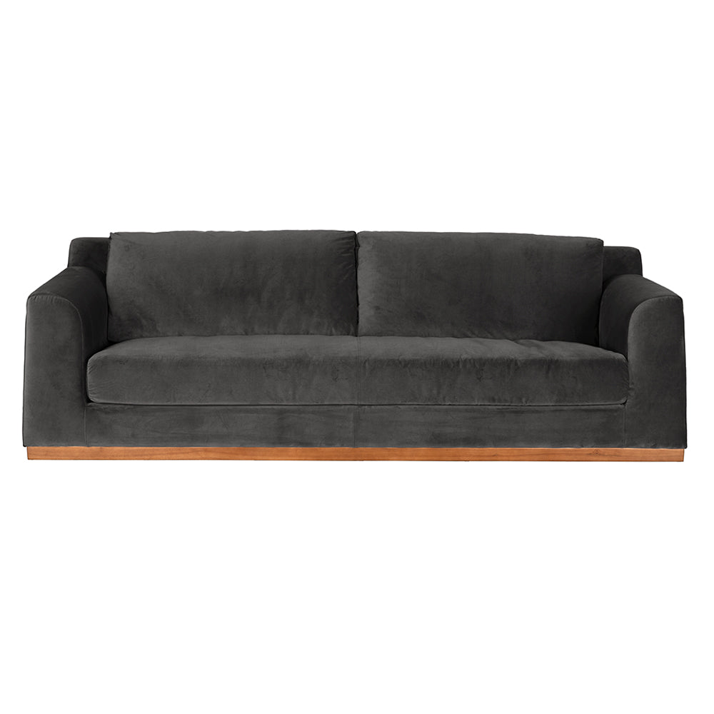 Seville Sofa - Gray Velvet