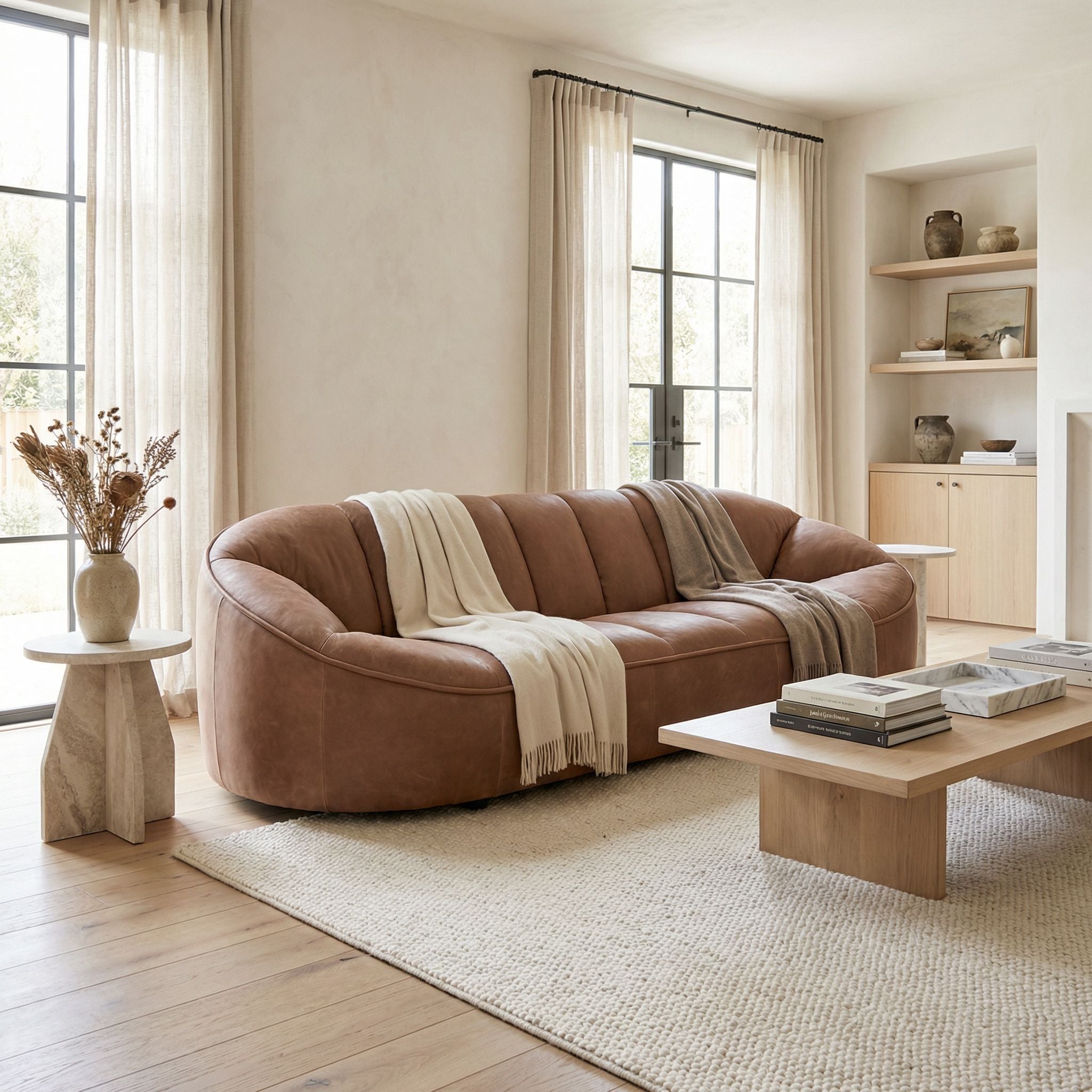 Amadeus Leather Sofa