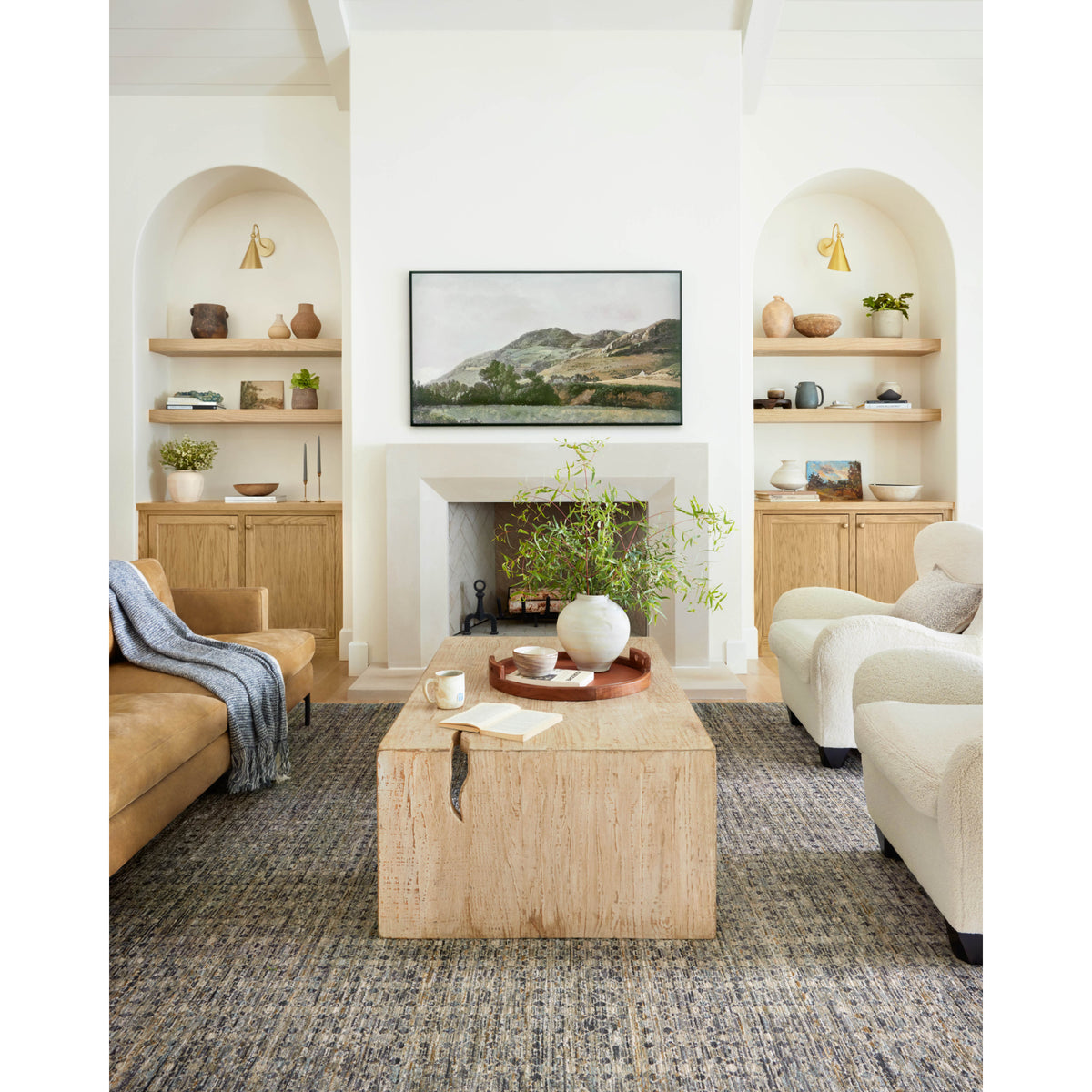 Loloi Soho Charcoal/Multi Rug by Loloi