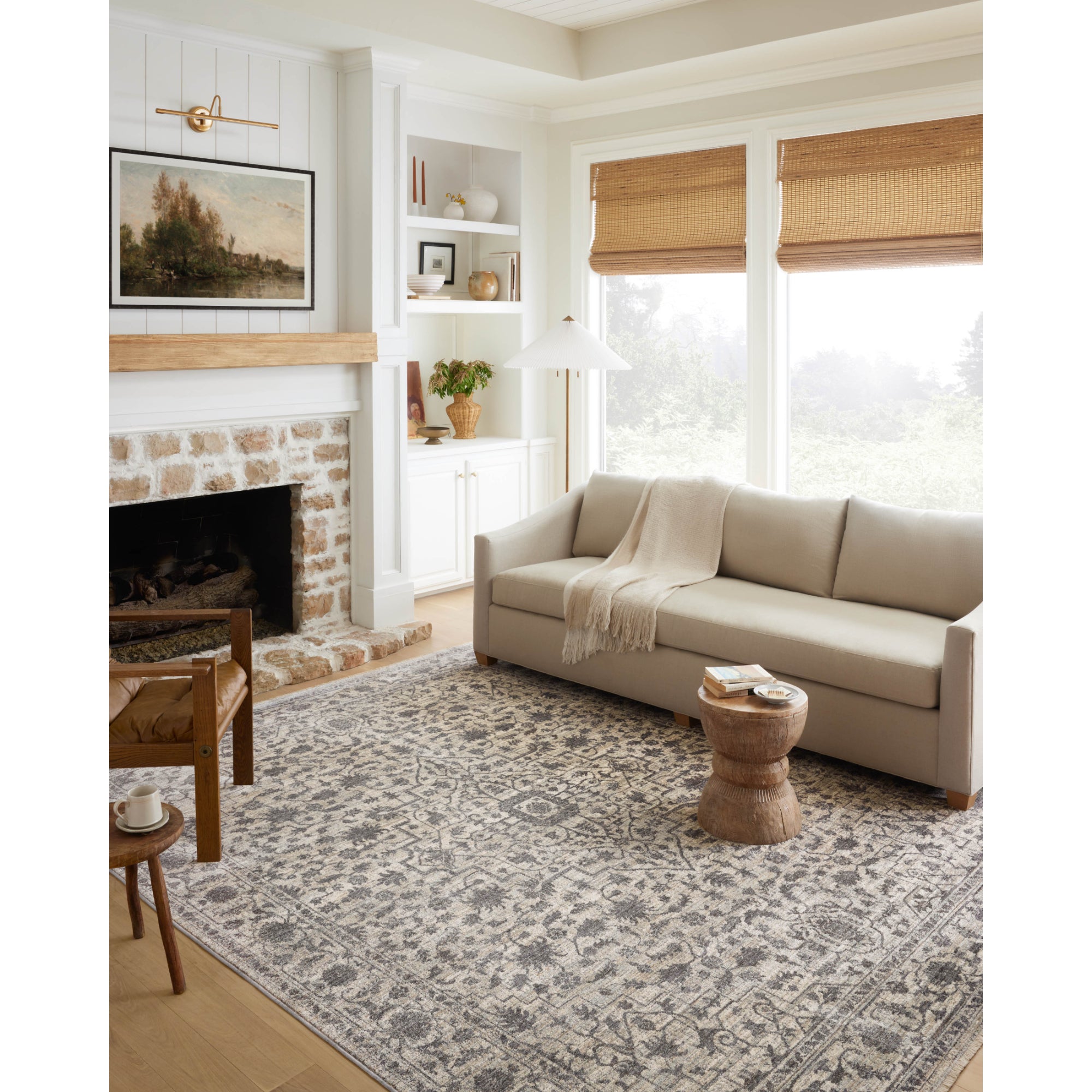 Loloi Sorrento Mist/Charcoal Rug