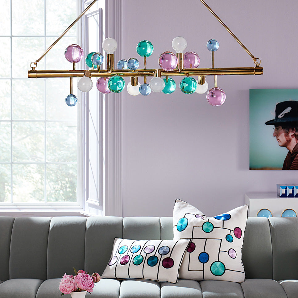 Globo Six-Light Linear Chandelier