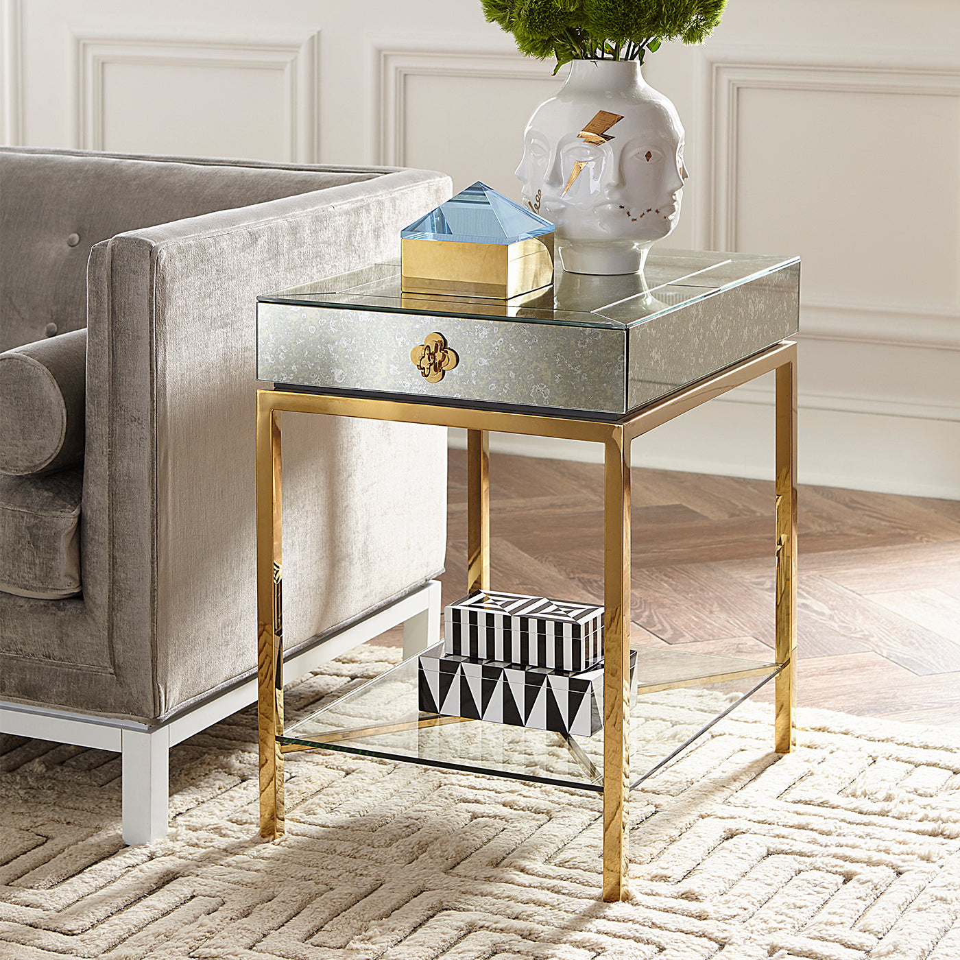 Delphine Tall Side Table Side & End Tables Jonathan Adler , Black Friday Sale Jonathan Adler Furniture Sale, Old Bones Co, Mid Century Furniture Sale, Four Hands Furniture, Black Friday Sale Delphine Tall Side Table,Gus Sale, Perigold Delphine Tall Side Table Side & End Tables Black Friday Sale , Perigold Sale Delphine Tall Side Table,Delphine Tall Side Table Lulu and Georgia, Burke Decor Sale Delphine Tall Side Table, www.oldbonesco.com