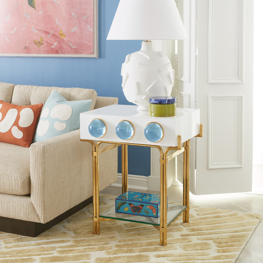 Globo Side Table Side & End Tables Jonathan Adler , Black Friday Sale Jonathan Adler Furniture Sale, Old Bones Co, Mid Century Furniture Sale, Four Hands Furniture, Black Friday Sale Globo Side Table,Gus Sale, Perigold Globo Side Table Side & End Tables Black Friday Sale , Perigold Sale Globo Side Table,Globo Side Table Lulu and Georgia, Burke Decor Sale Globo Side Table, www.oldbonesco.com