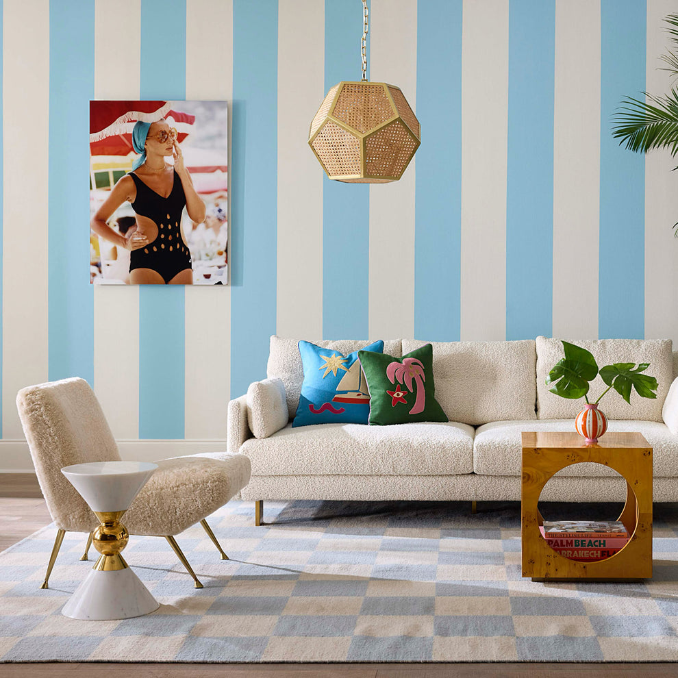 Playa Palm Tree Pillow