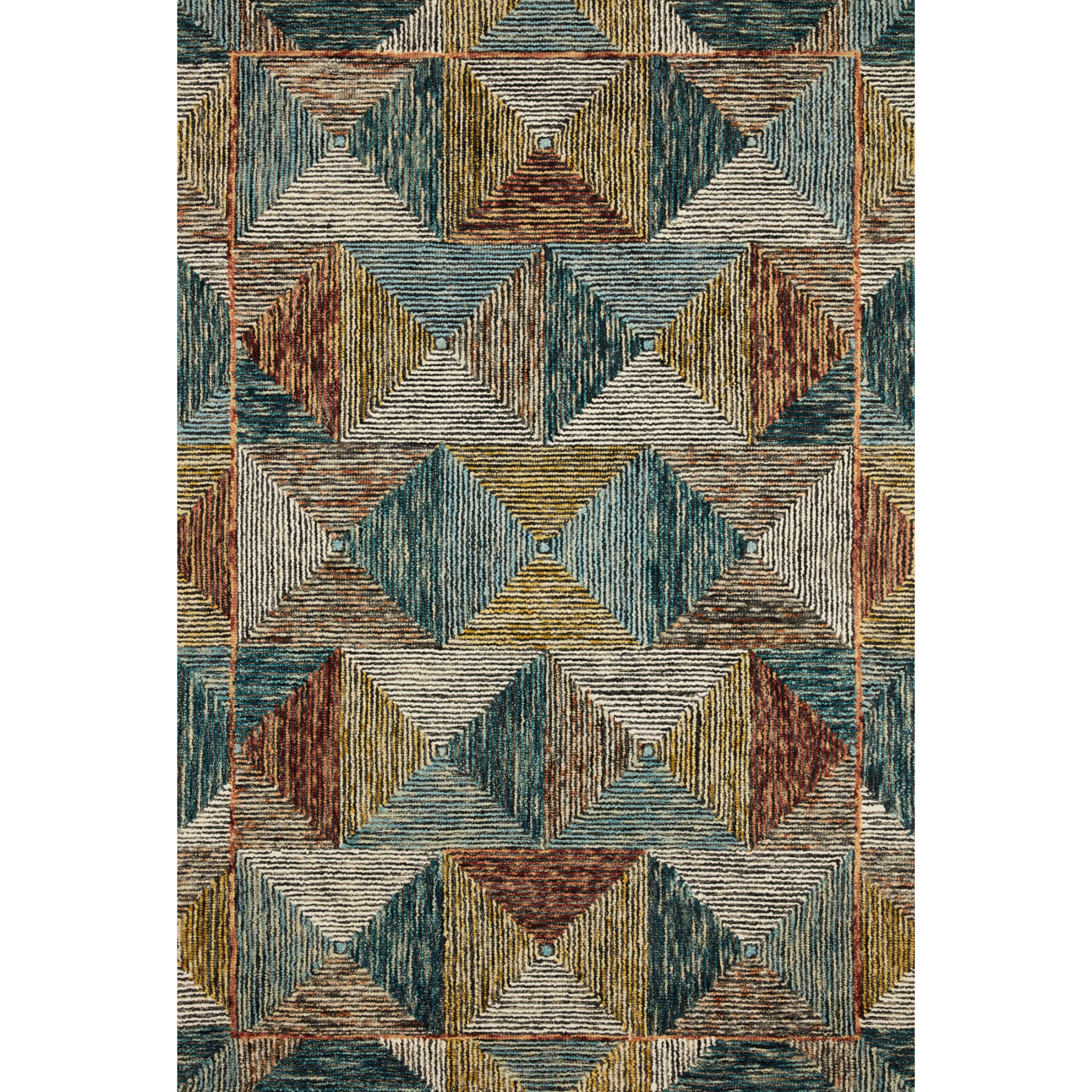 Loloi Spectrum Lagoon/Spice Rug