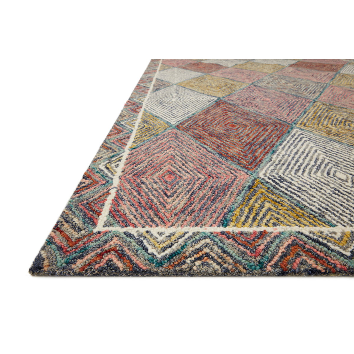 Loloi Spectrum Turquoise/Fiesta Rug by Loloi