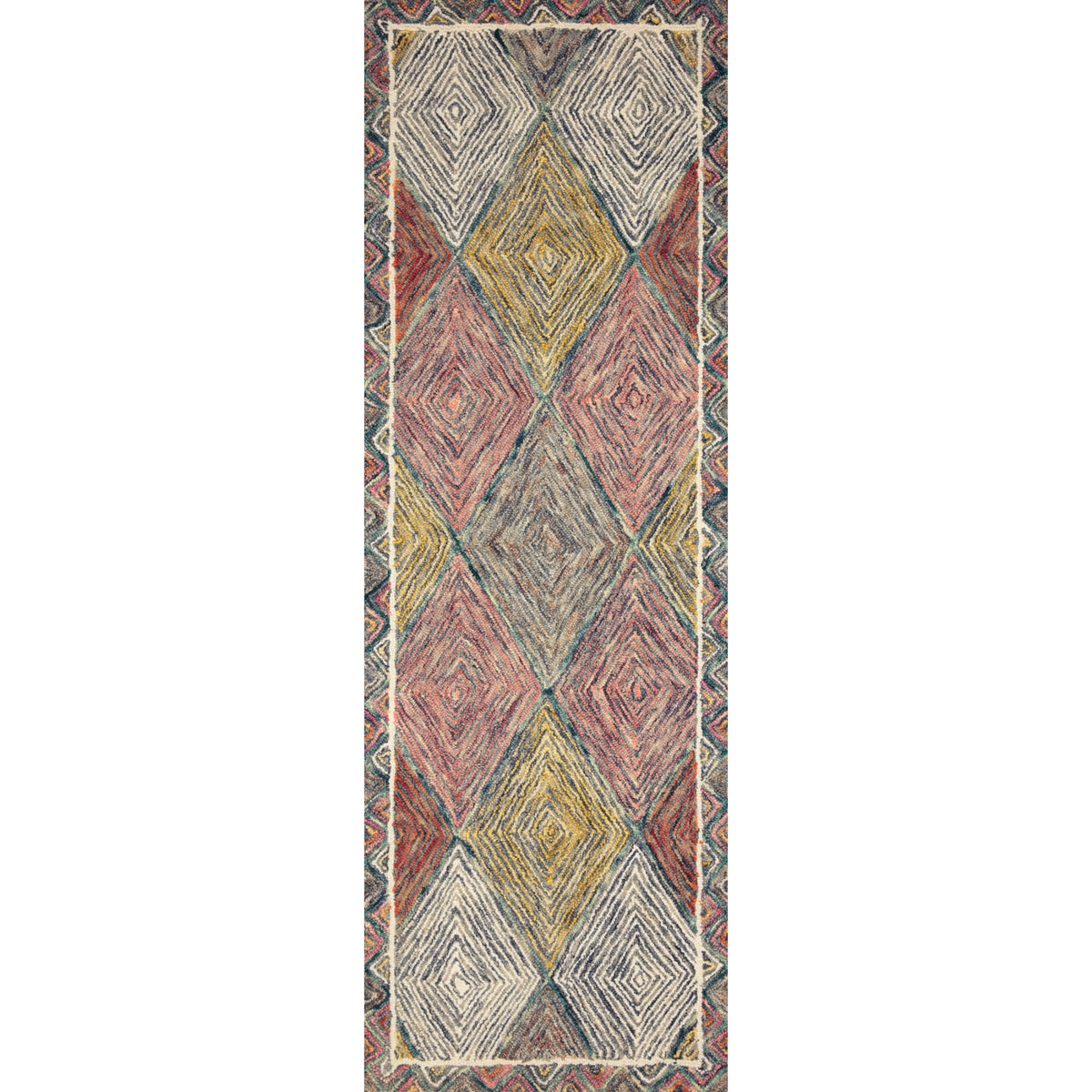 Loloi Spectrum Turquoise/Fiesta Rug by Loloi