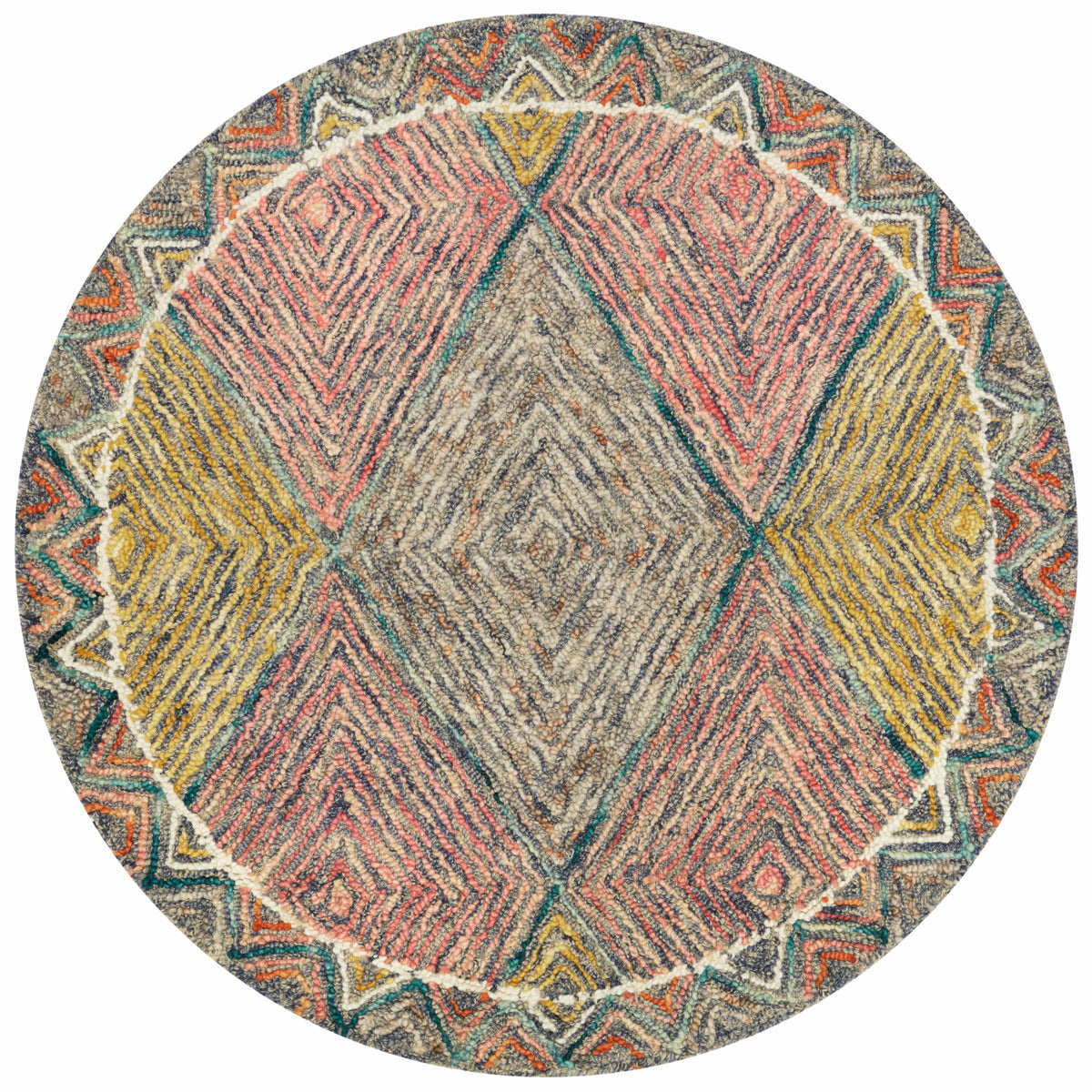 Loloi Spectrum Turquoise/Fiesta Rug by Loloi