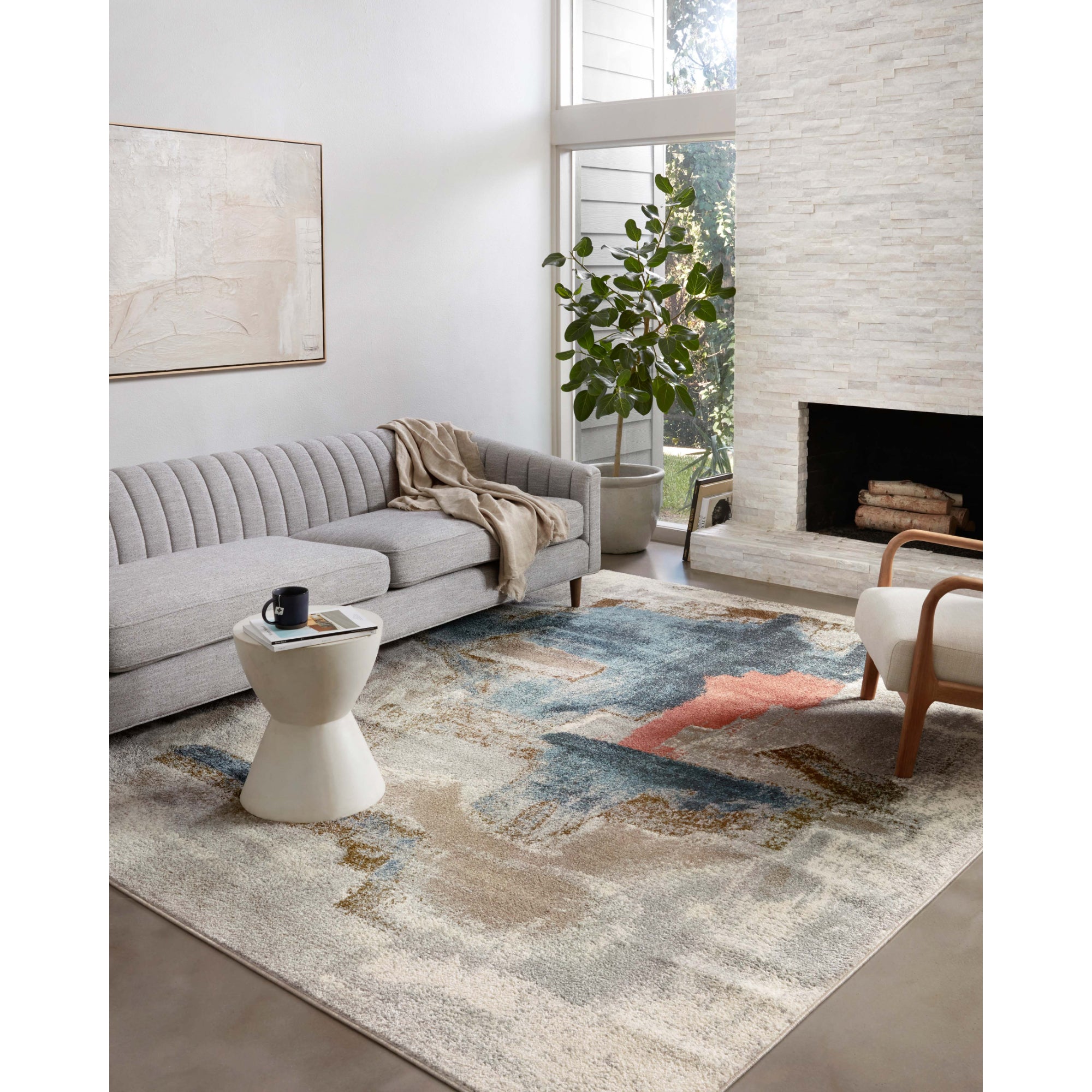 Loloi Spirit Stone/Multi Rug