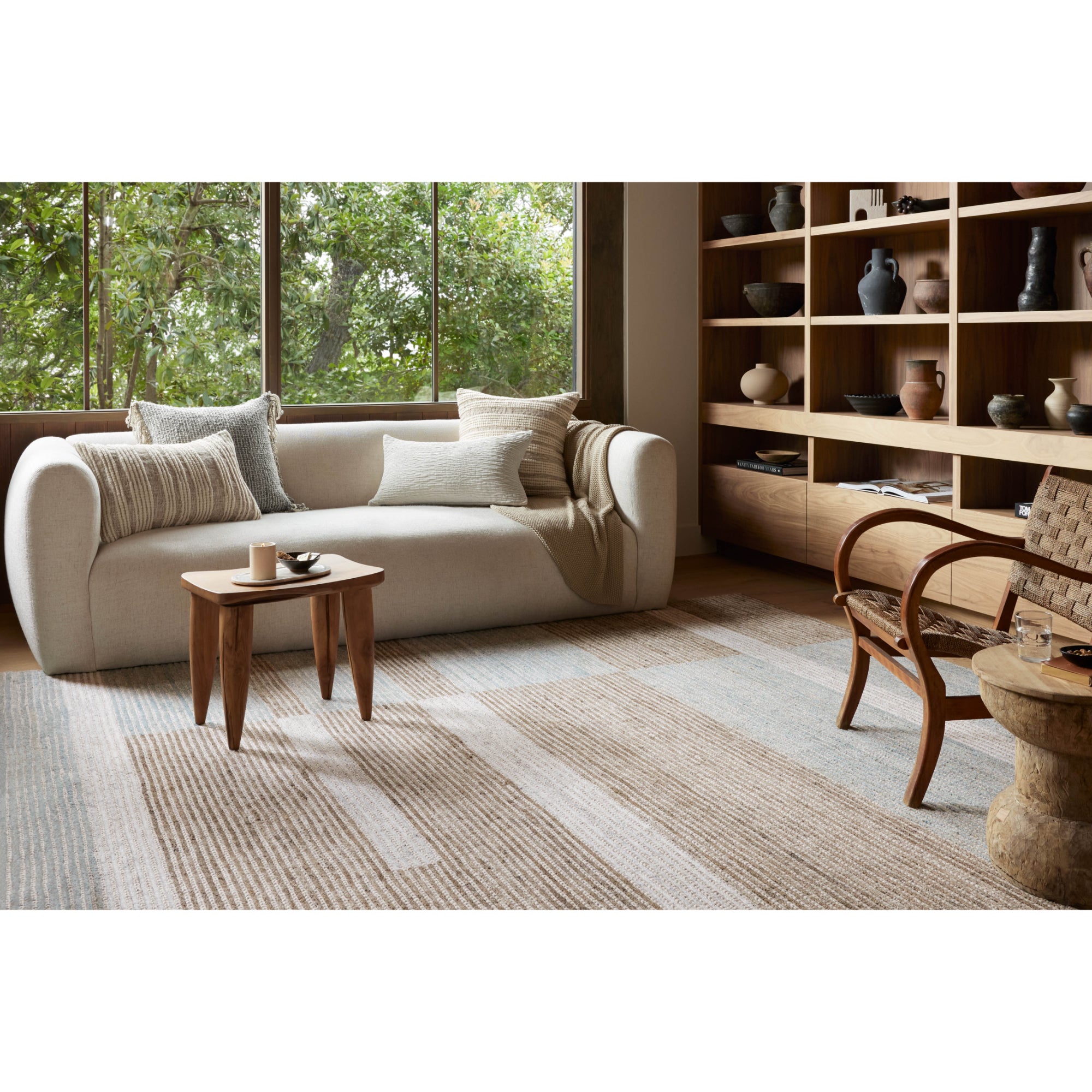 Loloi Stiles Tobacco/Lagoon Rug