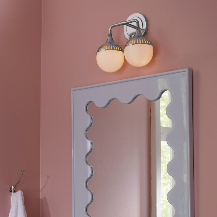 Rio Two-Light Sconce Sconces Jonathan Adler , Black Friday Sale Jonathan Adler Furniture Sale, Old Bones Co, Mid Century Furniture Sale, Four Hands Furniture, Black Friday Sale Rio Two-Light Sconce,Gus Sale, Perigold Rio Two-Light Sconce Sconces Black Friday Sale , Perigold Sale Rio Two-Light Sconce,Rio Two-Light Sconce Lulu and Georgia, Burke Decor Sale Rio Two-Light Sconce, www.oldbonesco.com