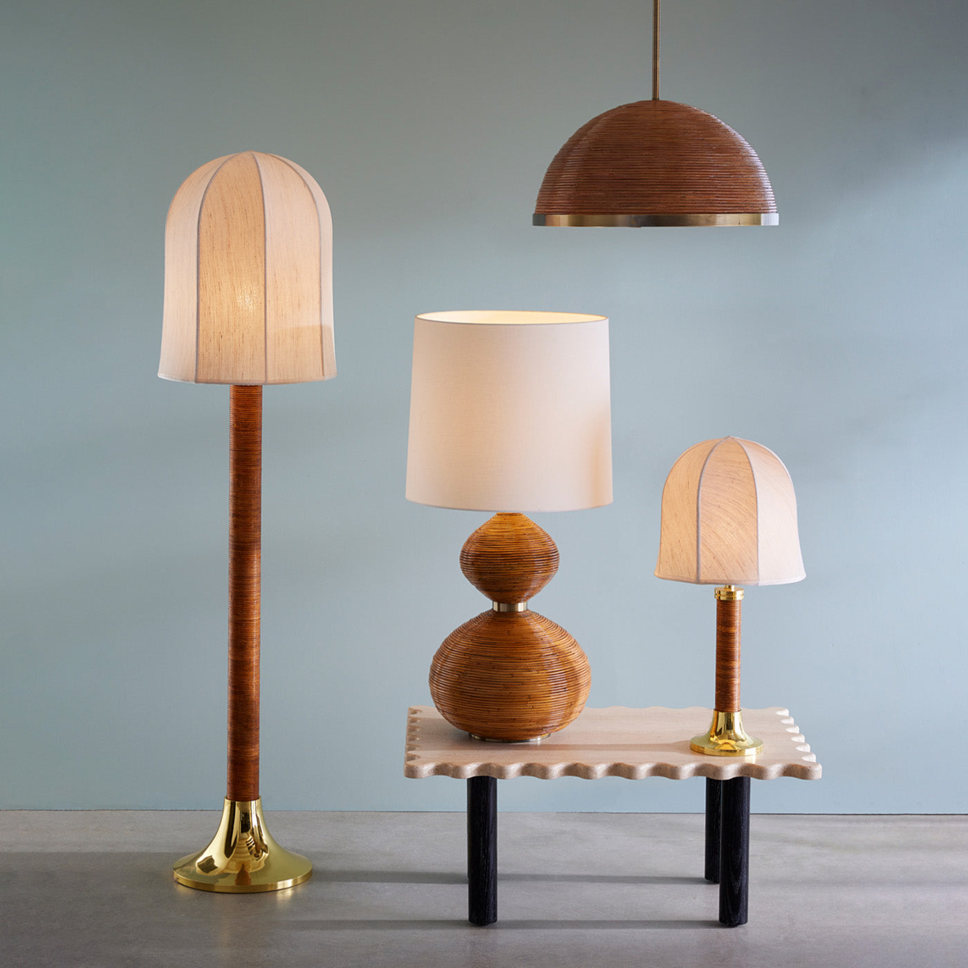 Jonathan Adler Riviera Dome Table Lamp - Thumbnail 4