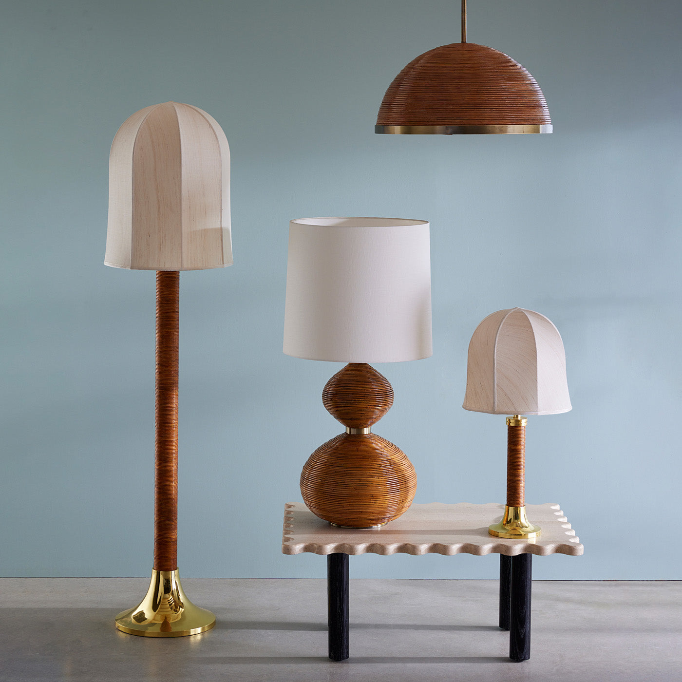 Jonathan Adler Riviera Dome Table Lamp
