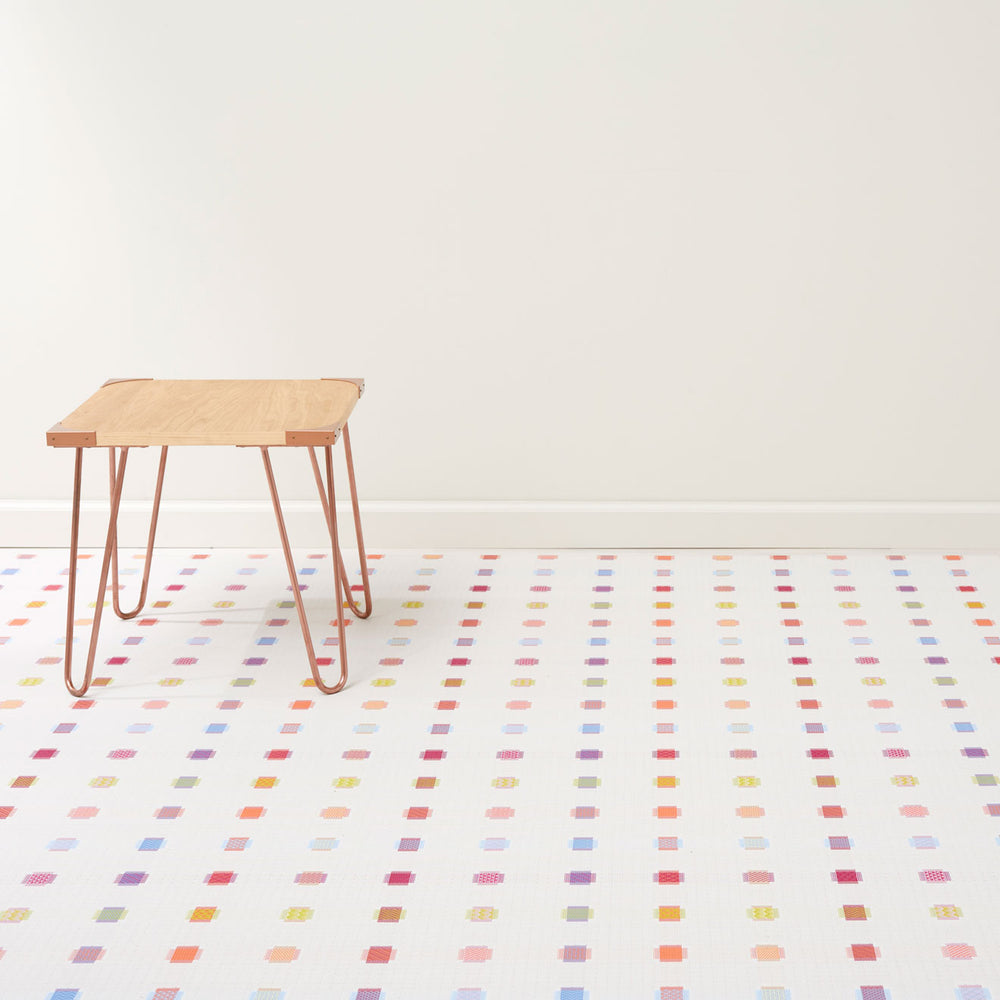 Sampler Square Rug