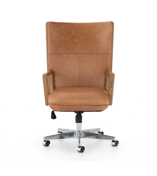 Floor Model - Cohen Desk Chair - Sonoma Butterscotch  OB OUTLET     Four Hands, Mid Century Modern Furniture, Old Bones Furniture Company, Old Bones Co, Modern Mid Century, Designer Furniture, https://www.oldbonesco.com/