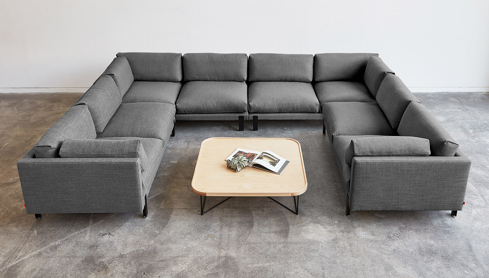 Silverlake U-Shaped Sectional Sectional Gus*     Four Hands, Mid Century Modern Furniture, Old Bones Furniture Company, Old Bones Co, Modern Mid Century, Designer Furniture, https://www.oldbonesco.com/