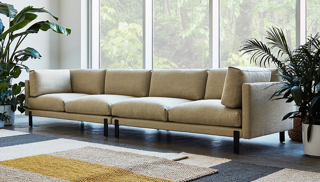 Silverlake XL Sofa Sofa Gus*     Four Hands, Mid Century Modern Furniture, Old Bones Furniture Company, Old Bones Co, Modern Mid Century, Designer Furniture, https://www.oldbonesco.com/