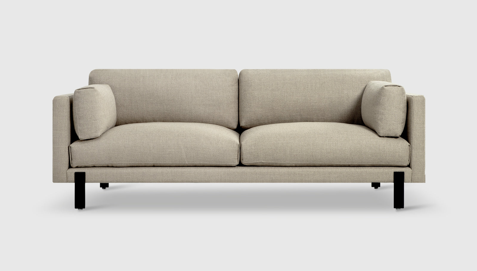 Silverlake Sofa Andorra Almond / BlackSofa Gus*  Andorra Almond Black  Four Hands, Mid Century Modern Furniture, Old Bones Furniture Company, Old Bones Co, Modern Mid Century, Designer Furniture, https://www.oldbonesco.com/