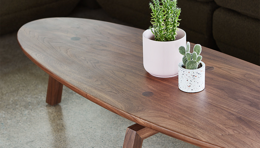 Solana Oval Coffee Table Coffee Table Gus*     Four Hands, Mid Century Modern Furniture, Old Bones Furniture Company, Old Bones Co, Modern Mid Century, Designer Furniture, https://www.oldbonesco.com/