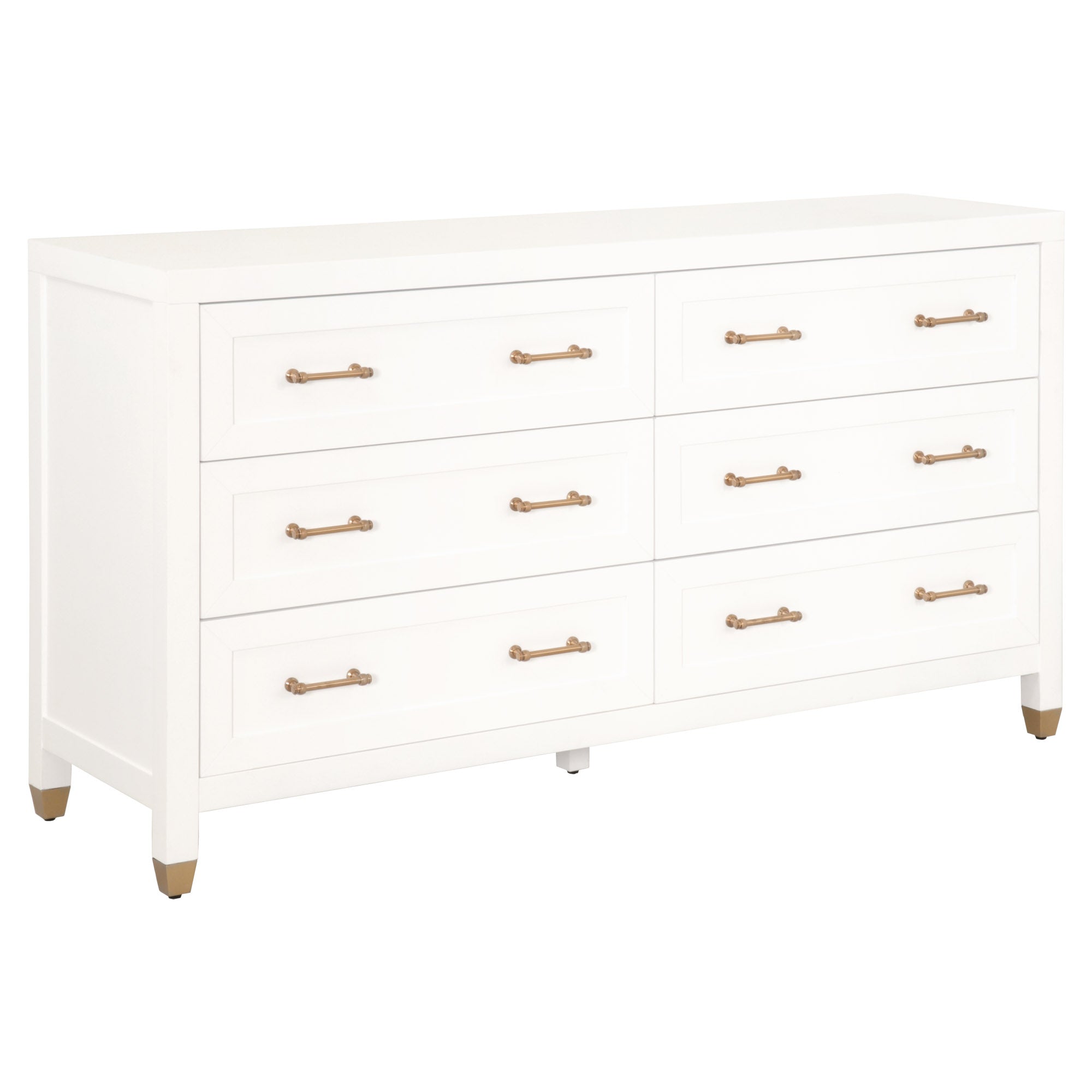 Stella 6-Drawer Double Dresser Dressers & Chests Essentials For Living Matte White , Black Friday Sale Essentials For Living Furniture Sale, Old Bones Co, Mid Century Furniture Sale, Four Hands Furniture, Black Friday Sale Stella 6-Drawer Double Dresser,Gus Sale, Perigold Stella 6-Drawer Double Dresser Dressers & Chests Black Friday Sale , Perigold Sale Stella 6-Drawer Double Dresser,Stella 6-Drawer Double Dresser Lulu and Georgia, Burke Decor Sale Stella 6-Drawer Double Dresser, www.oldbonesco.com