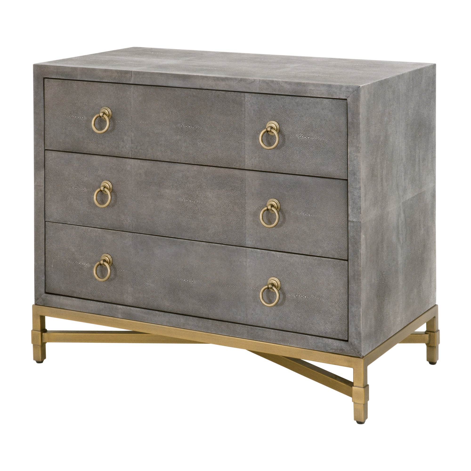Strand Shagreen 3-Drawer Nightstand Nightstands Essentials For Living Gray Shagreen , Black Friday Sale Essentials For Living Furniture Sale, Old Bones Co, Mid Century Furniture Sale, Four Hands Furniture, Black Friday Sale Strand Shagreen 3-Drawer Nightstand,Gus Sale, Perigold Strand Shagreen 3-Drawer Nightstand Nightstands Black Friday Sale , Perigold Sale Strand Shagreen 3-Drawer Nightstand,Strand Shagreen 3-Drawer Nightstand Lulu and Georgia, Burke Decor Sale Strand Shagreen 3-Drawer Nightstand, www.old