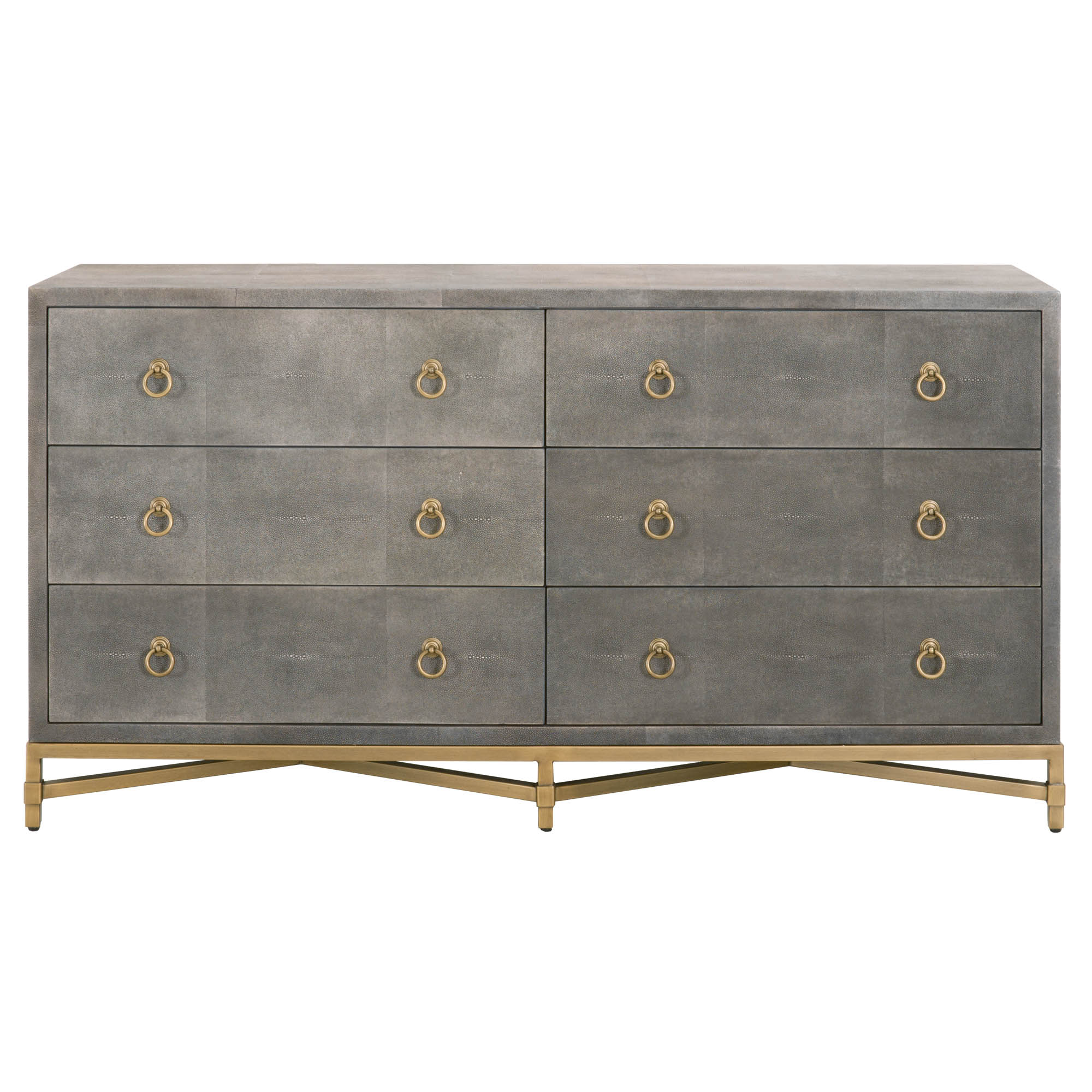 Strand Shagreen 6-Drawer Double Dresser Dressers & Chests Essentials For Living , Black Friday Sale Essentials For Living Furniture Sale, Old Bones Co, Mid Century Furniture Sale, Four Hands Furniture, Black Friday Sale Strand Shagreen 6-Drawer Double Dresser,Gus Sale, Perigold Strand Shagreen 6-Drawer Double Dresser Dressers & Chests Black Friday Sale , Perigold Sale Strand Shagreen 6-Drawer Double Dresser,Strand Shagreen 6-Drawer Double Dresser Lulu and Georgia, Burke Decor Sale Strand Shagreen 6-Drawer D