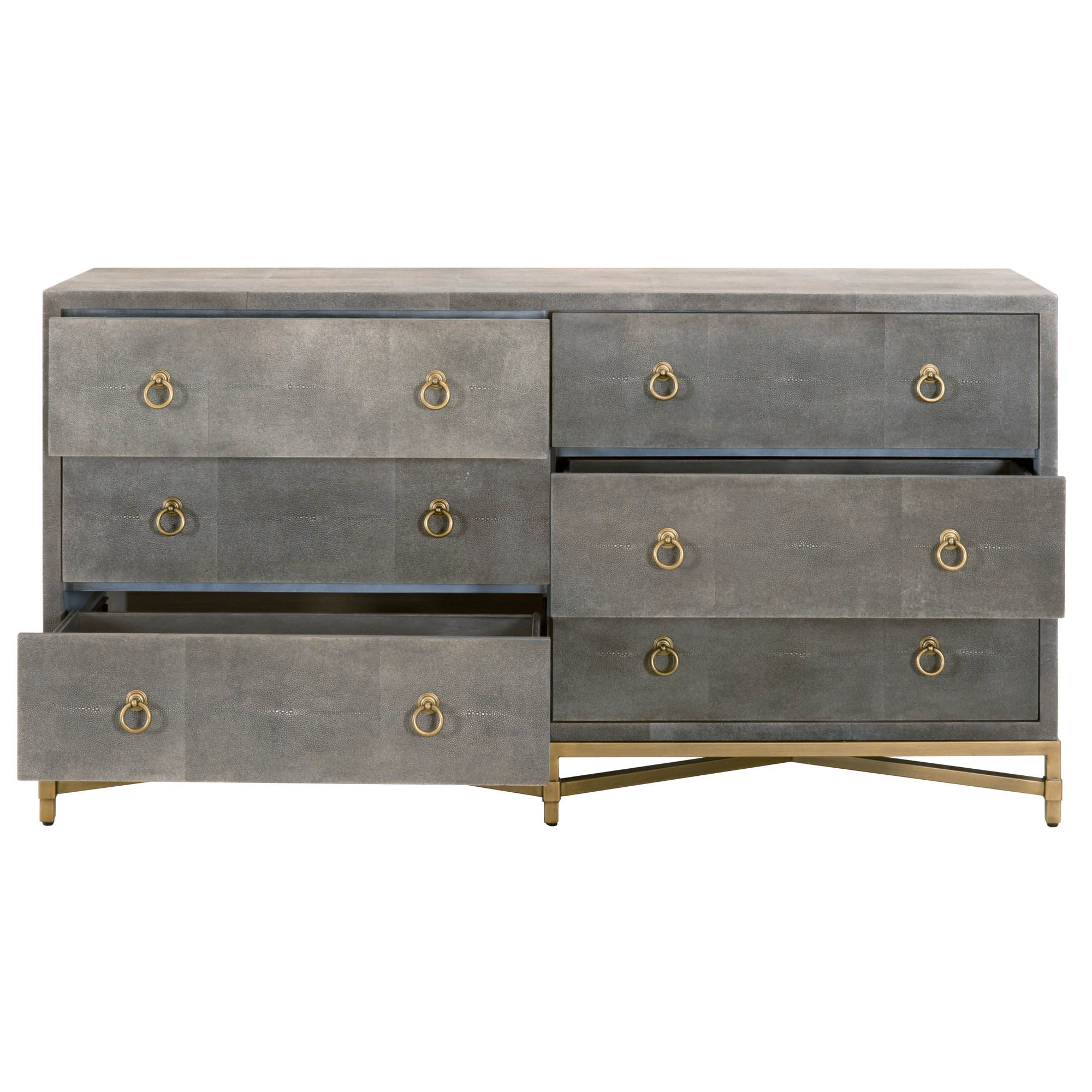 Strand Shagreen 6-Drawer Double Dresser Dressers & Chests Essentials For Living , Black Friday Sale Essentials For Living Furniture Sale, Old Bones Co, Mid Century Furniture Sale, Four Hands Furniture, Black Friday Sale Strand Shagreen 6-Drawer Double Dresser,Gus Sale, Perigold Strand Shagreen 6-Drawer Double Dresser Dressers & Chests Black Friday Sale , Perigold Sale Strand Shagreen 6-Drawer Double Dresser,Strand Shagreen 6-Drawer Double Dresser Lulu and Georgia, Burke Decor Sale Strand Shagreen 6-Drawer D