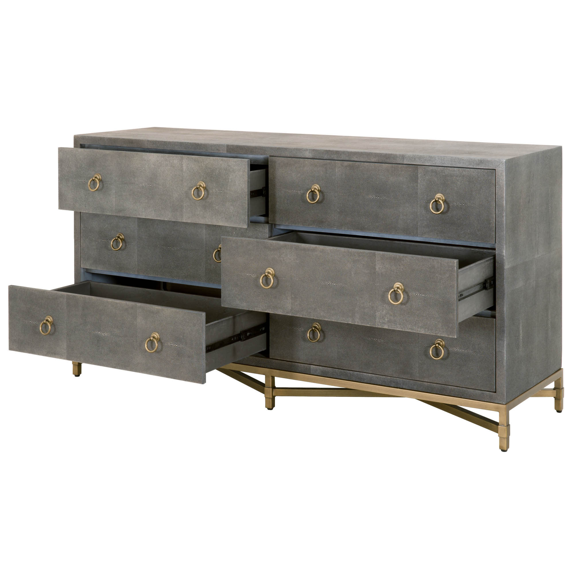 Strand Shagreen 6-Drawer Double Dresser Dressers & Chests Essentials For Living , Black Friday Sale Essentials For Living Furniture Sale, Old Bones Co, Mid Century Furniture Sale, Four Hands Furniture, Black Friday Sale Strand Shagreen 6-Drawer Double Dresser,Gus Sale, Perigold Strand Shagreen 6-Drawer Double Dresser Dressers & Chests Black Friday Sale , Perigold Sale Strand Shagreen 6-Drawer Double Dresser,Strand Shagreen 6-Drawer Double Dresser Lulu and Georgia, Burke Decor Sale Strand Shagreen 6-Drawer D
