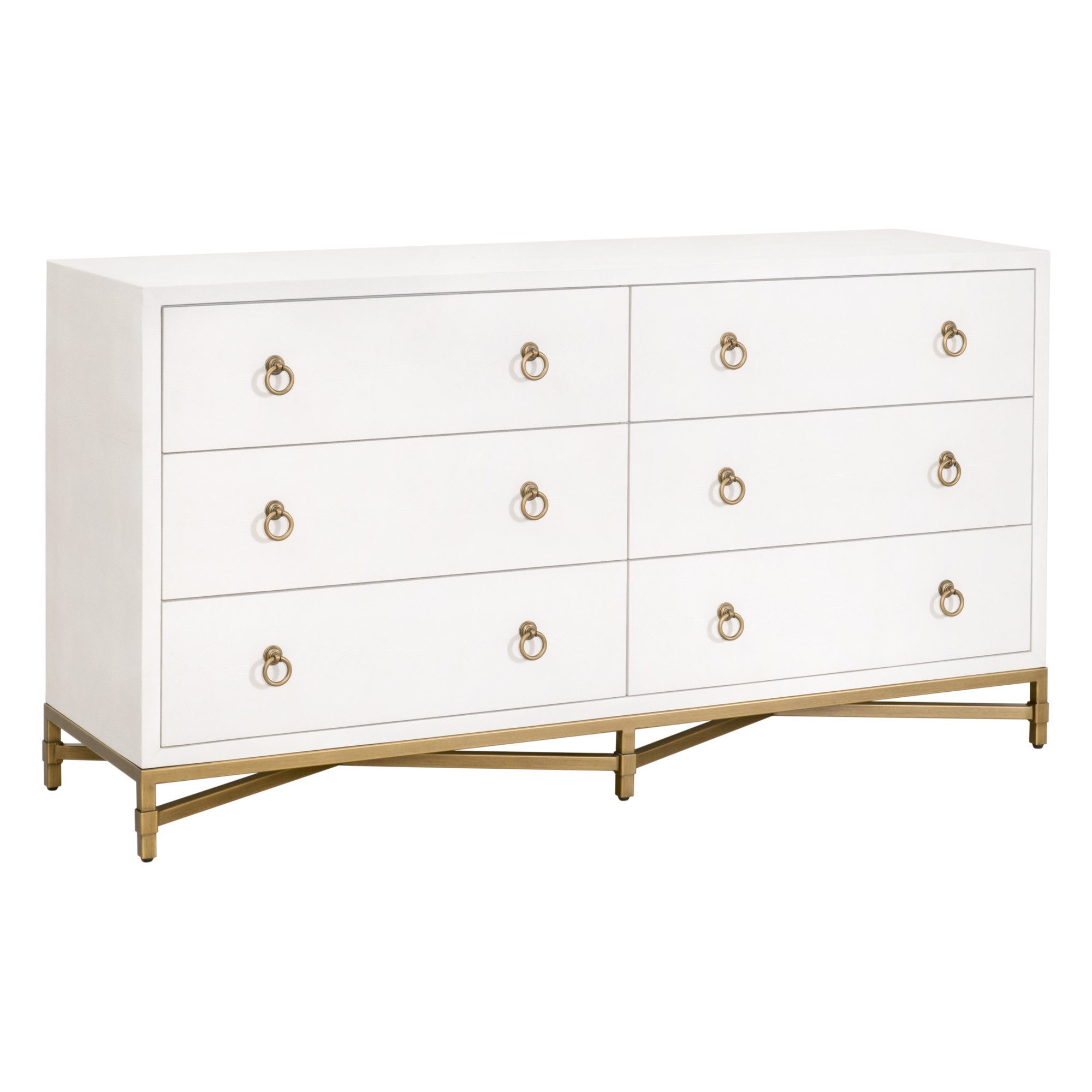 Strand Shagreen 6-Drawer Double Dresser Dressers & Chests Essentials For Living Pearl Shagreen , Black Friday Sale Essentials For Living Furniture Sale, Old Bones Co, Mid Century Furniture Sale, Four Hands Furniture, Black Friday Sale Strand Shagreen 6-Drawer Double Dresser,Gus Sale, Perigold Strand Shagreen 6-Drawer Double Dresser Dressers & Chests Black Friday Sale , Perigold Sale Strand Shagreen 6-Drawer Double Dresser,Strand Shagreen 6-Drawer Double Dresser Lulu and Georgia, Burke Decor Sale Strand Shag