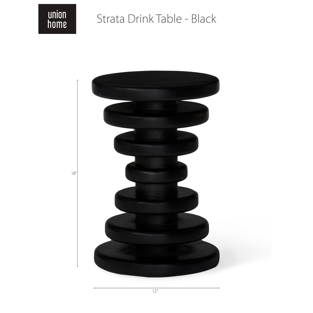 Strata Solid Wood Drink Table Side & End Tables Union Home , Black Friday Sale Union Home Furniture Sale, Old Bones Co, Mid Century Furniture Sale, Four Hands Furniture, Black Friday Sale Strata Solid Wood Drink Table,Gus Sale, Perigold Strata Solid Wood Drink Table Side & End Tables Black Friday Sale , Perigold Sale Strata Solid Wood Drink Table,Strata Solid Wood Drink Table Lulu and Georgia, Burke Decor Sale Strata Solid Wood Drink Table, www.oldbonesco.com