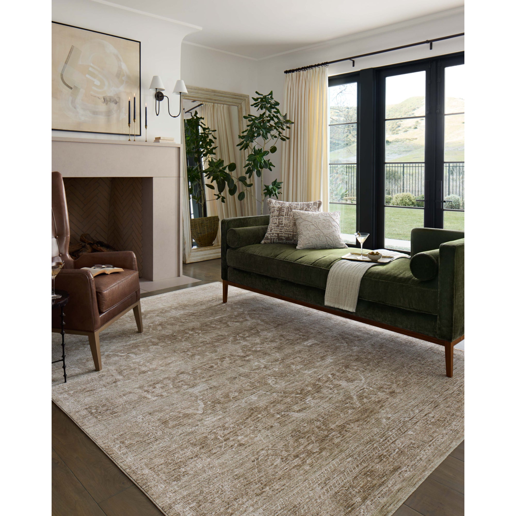 Loloi Tabitha Sage/Ivory Rug