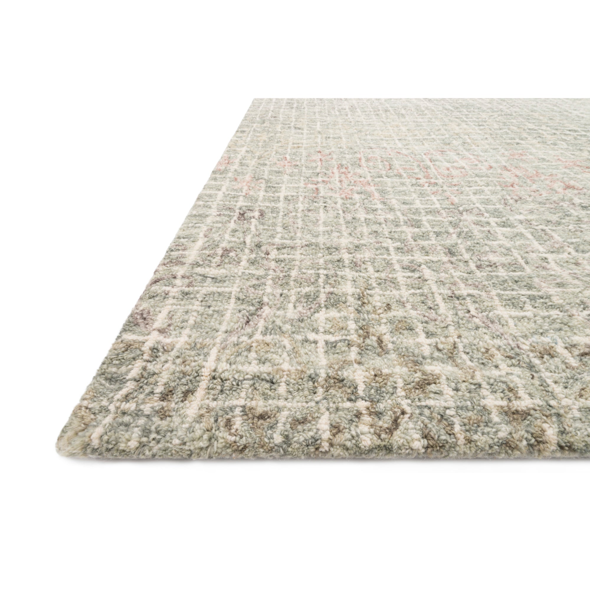 Loloi Tatum Grey/Blush Rug