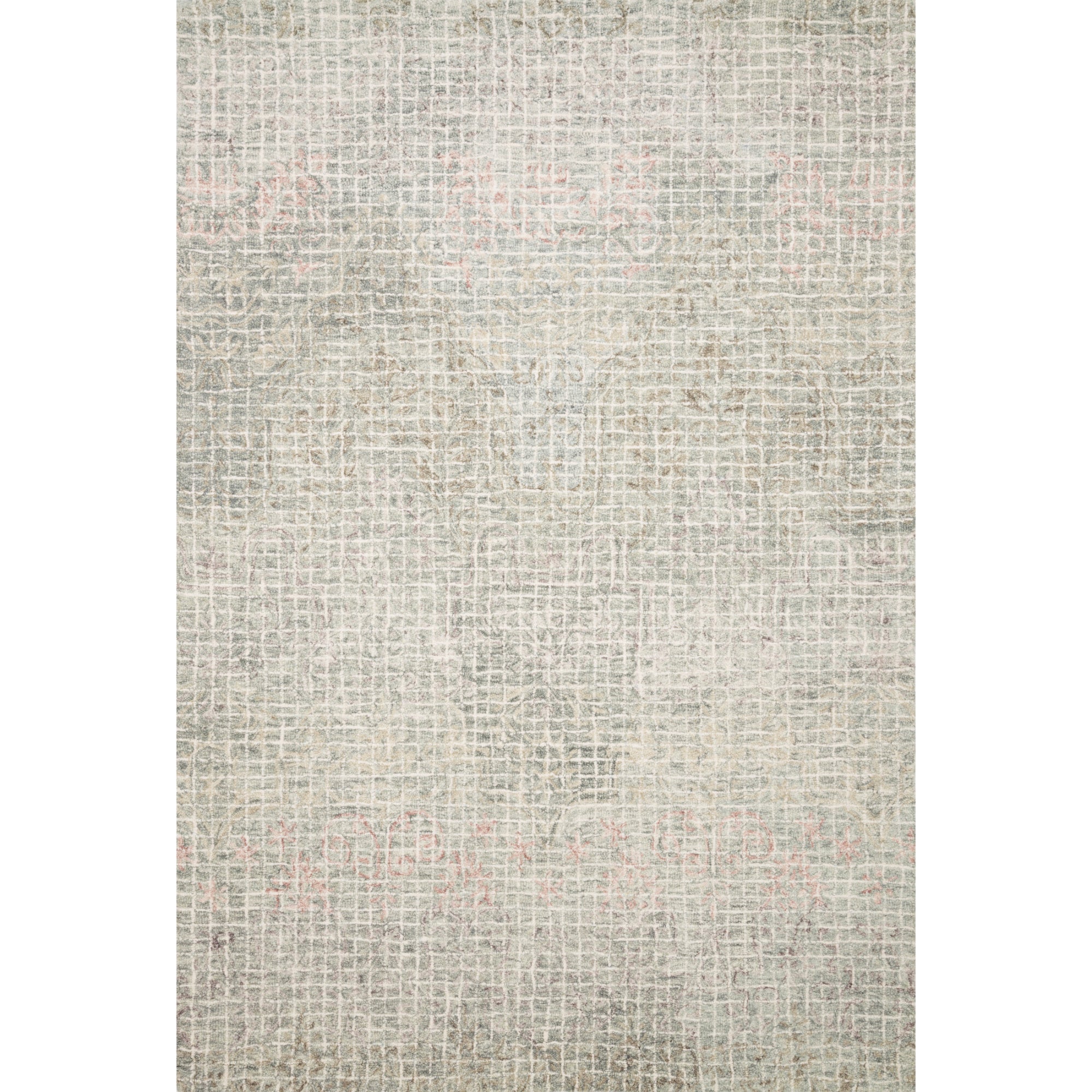 Loloi Tatum Grey/Blush Rug