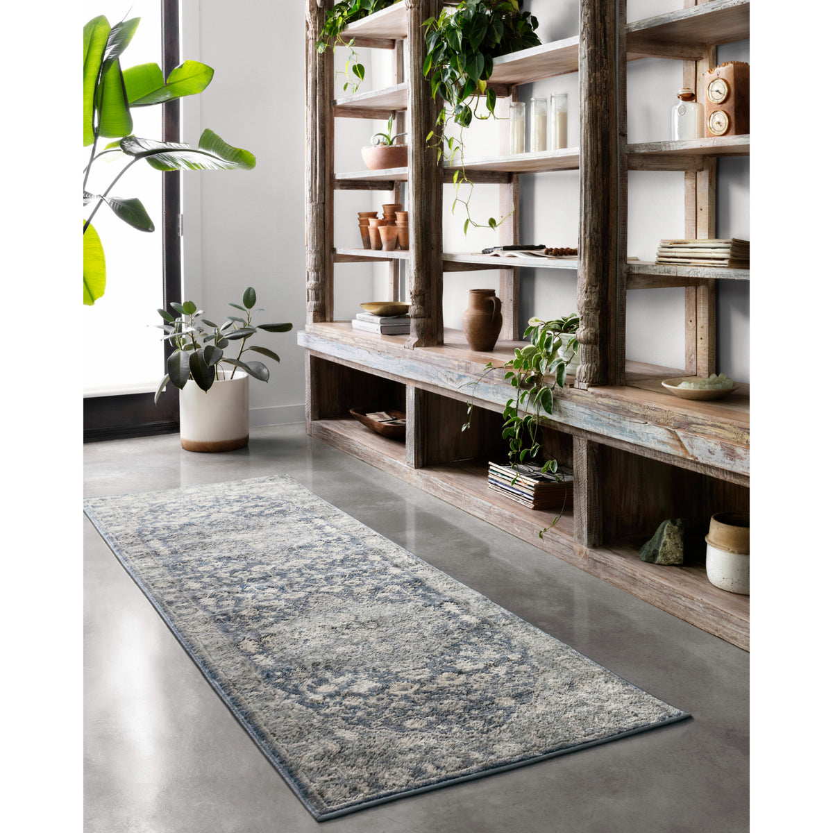 Loloi Teagan Denim/Mist Rug by Loloi