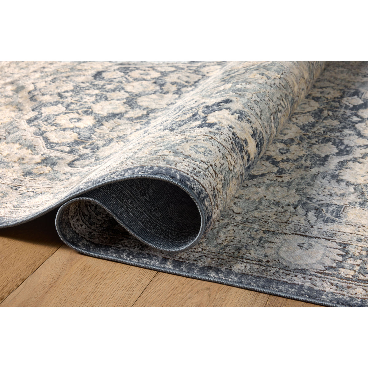Loloi Teagan Denim/Mist Rug by Loloi