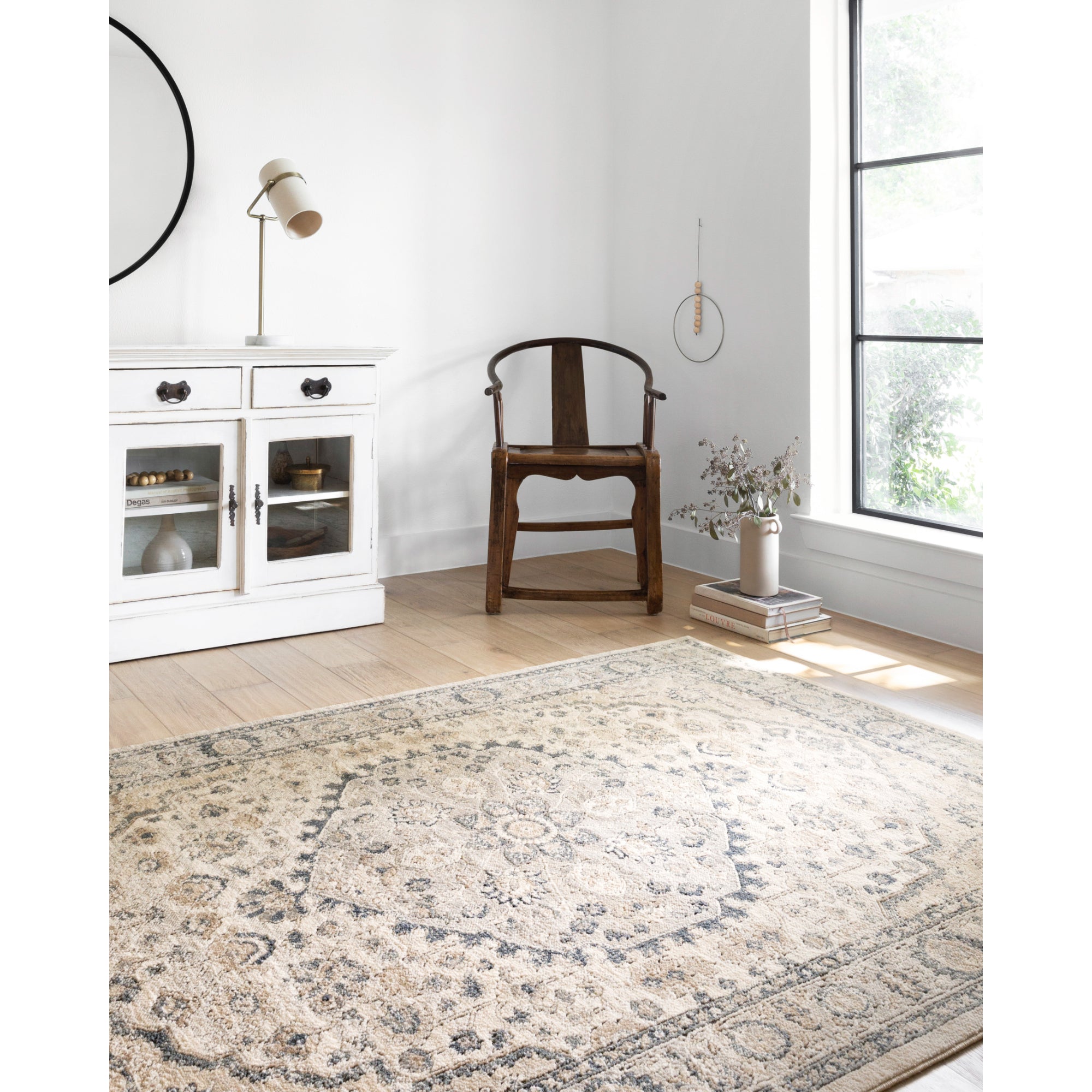 Loloi Teagan Natural/Light Grey Rug